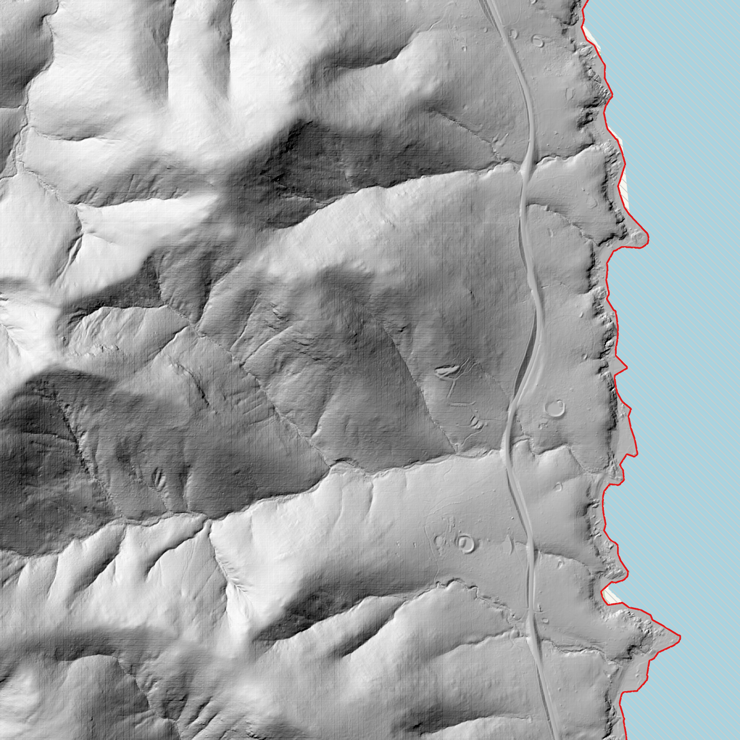 Chain of Lagoons 1m Digital Elevation Model (K5507-24)