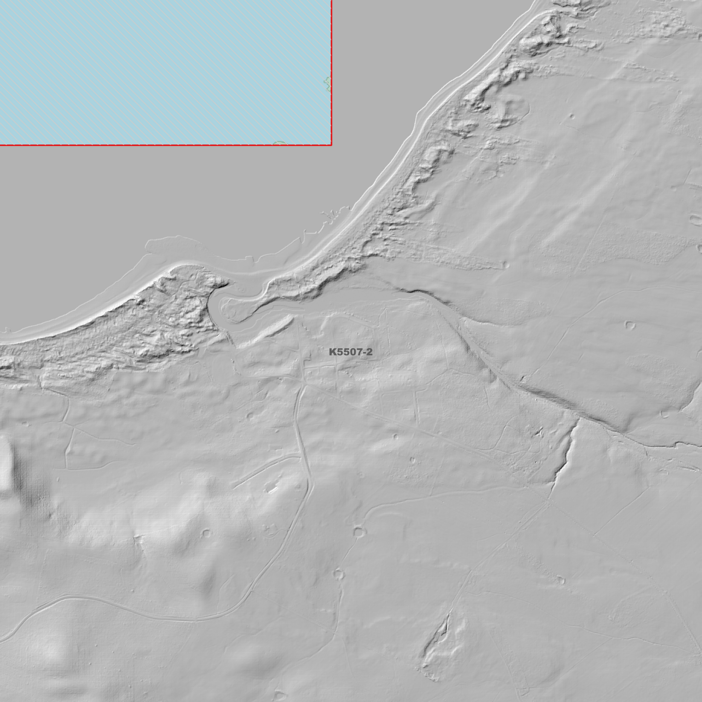 Bell Bay 1m Digital Elevation Model (K5507-2)