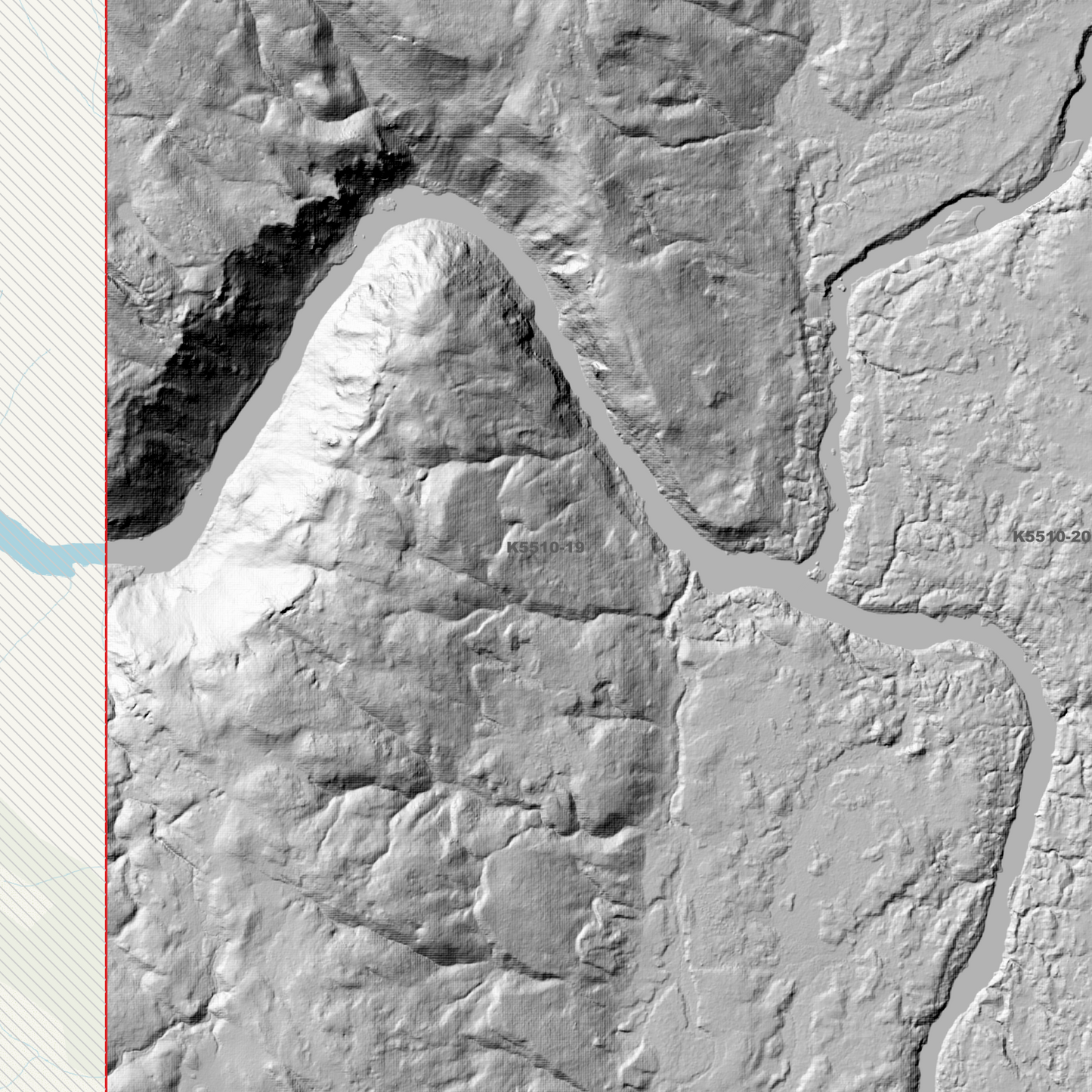 Mount Lee 1m Digital Elevation Model (K5510-19)