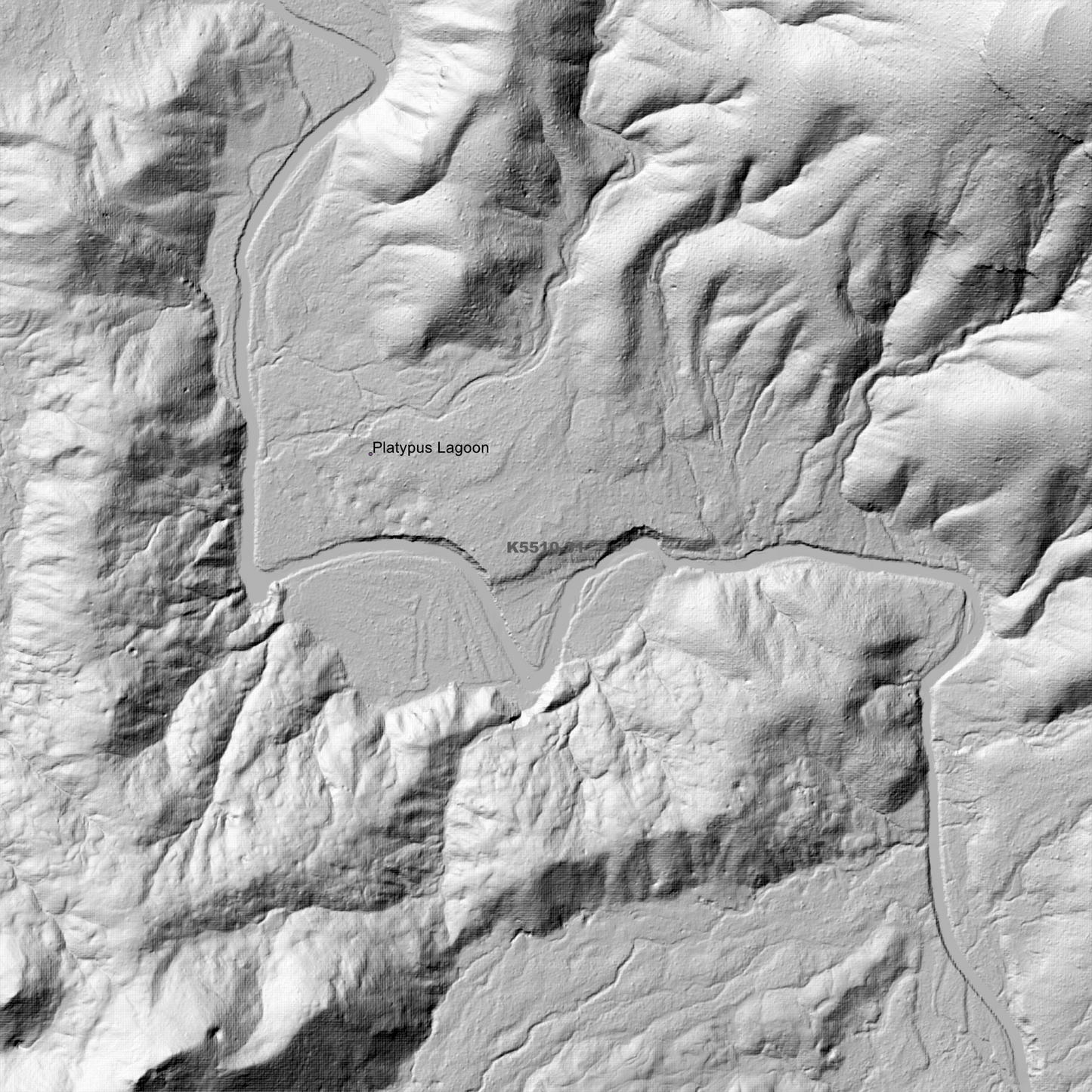 Maydena 1m Digital Elevation Model (K5510-31)