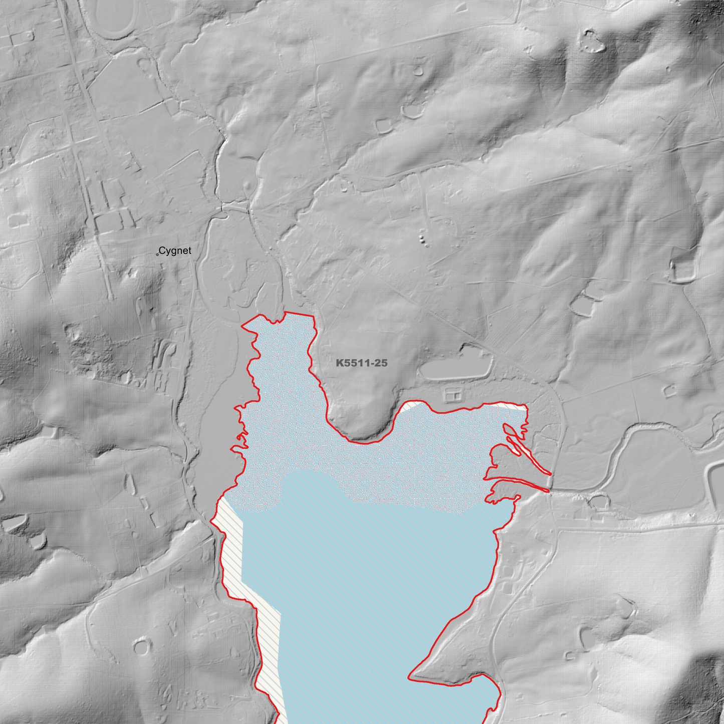 Huonville 1m Digital Elevation Model (K5511-25)