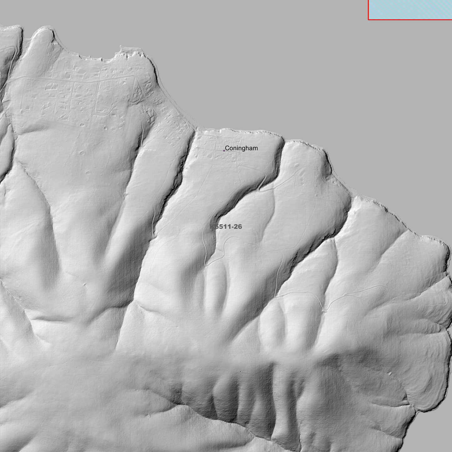 North Bruny 1m Digital Elevation Model (K5511-26)