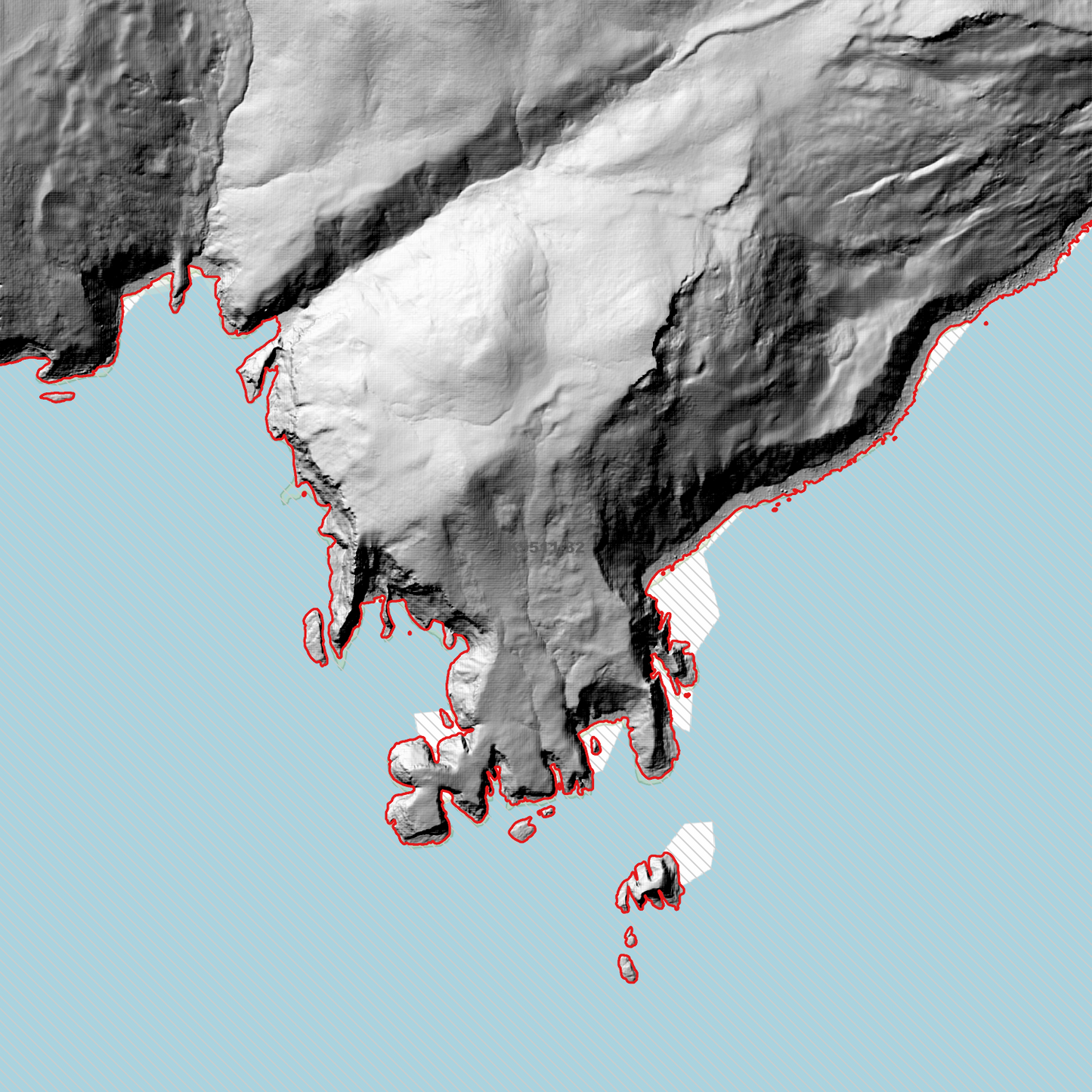 South Bruny 1m Digital Elevation Model (K5511-32)