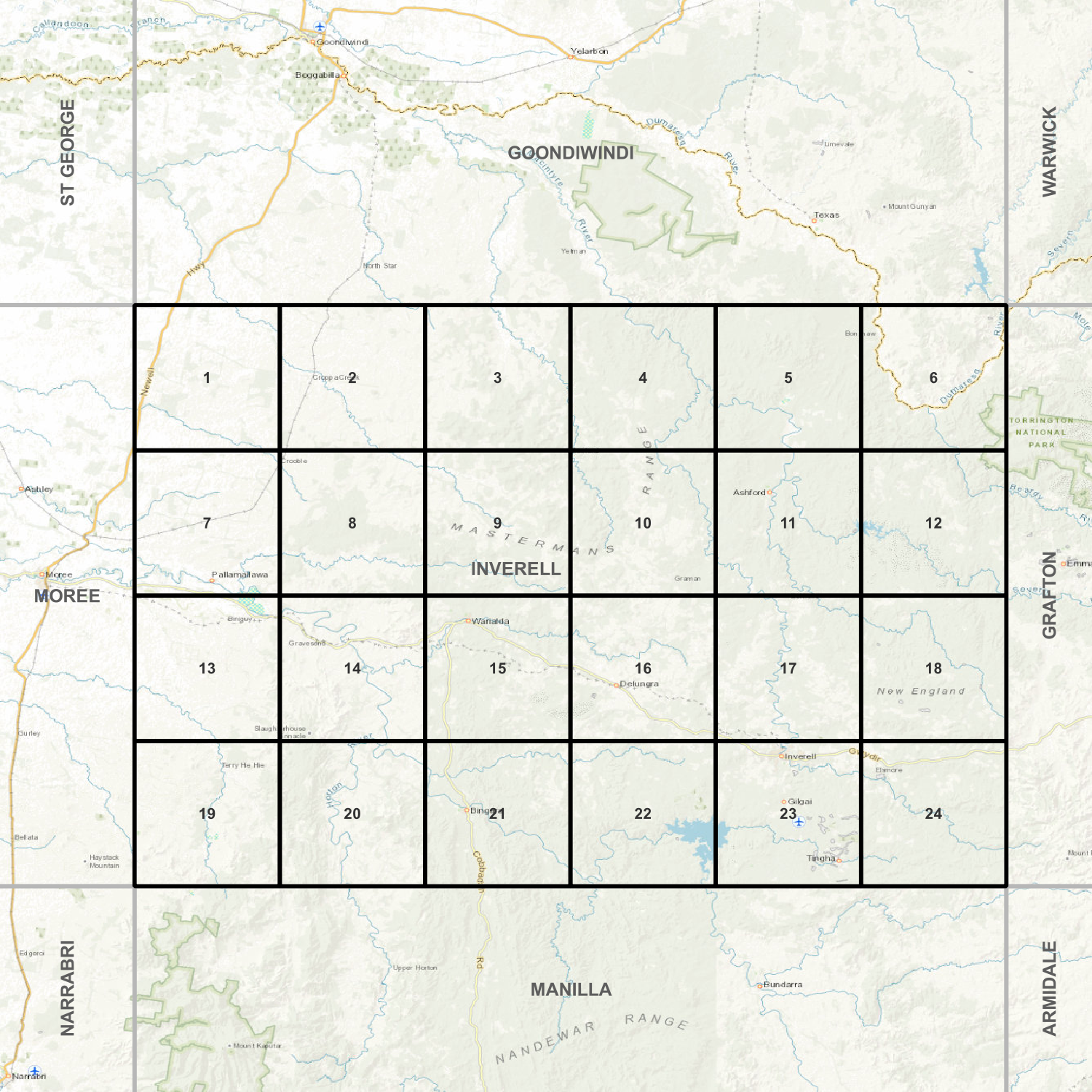 Inverell NSW (H5605)