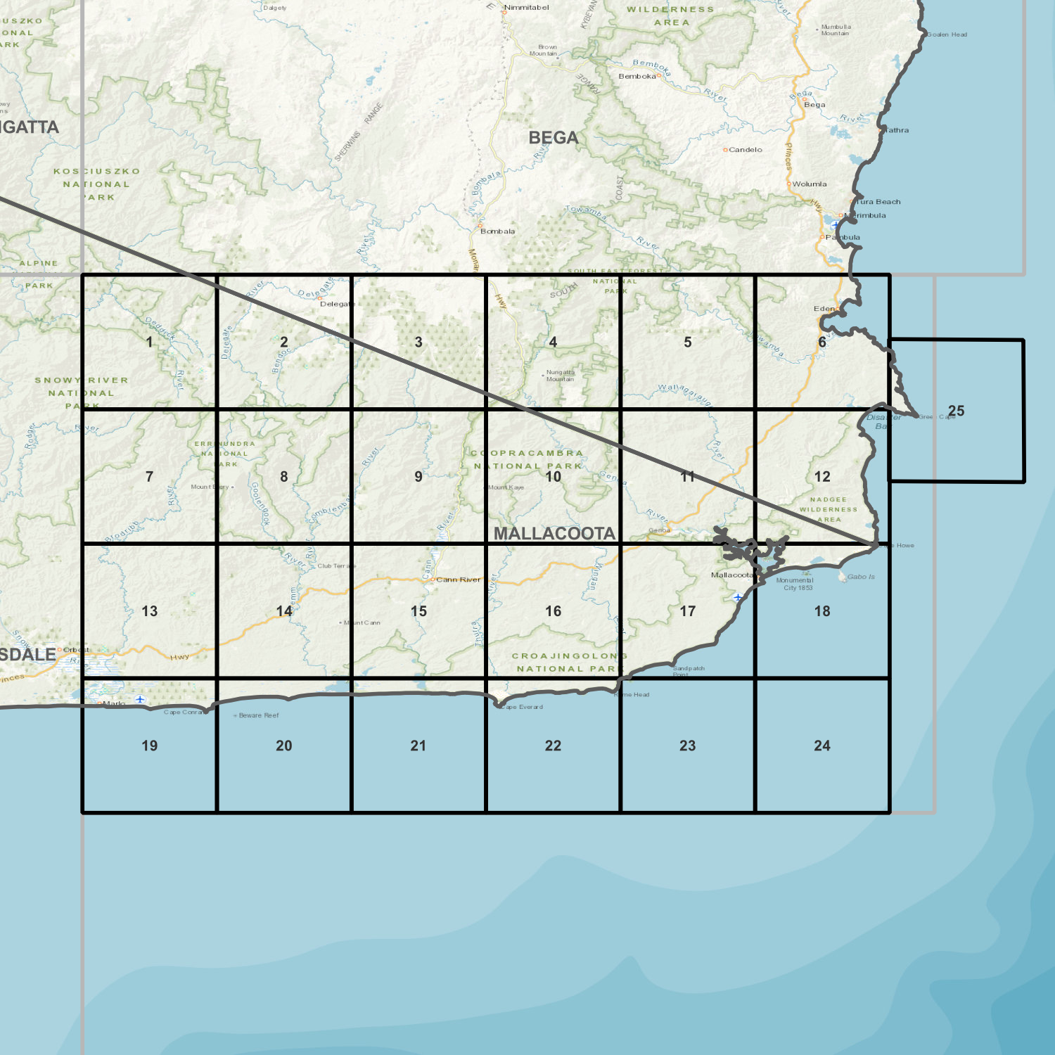 Mallacoota VIC & NSW (J5508)