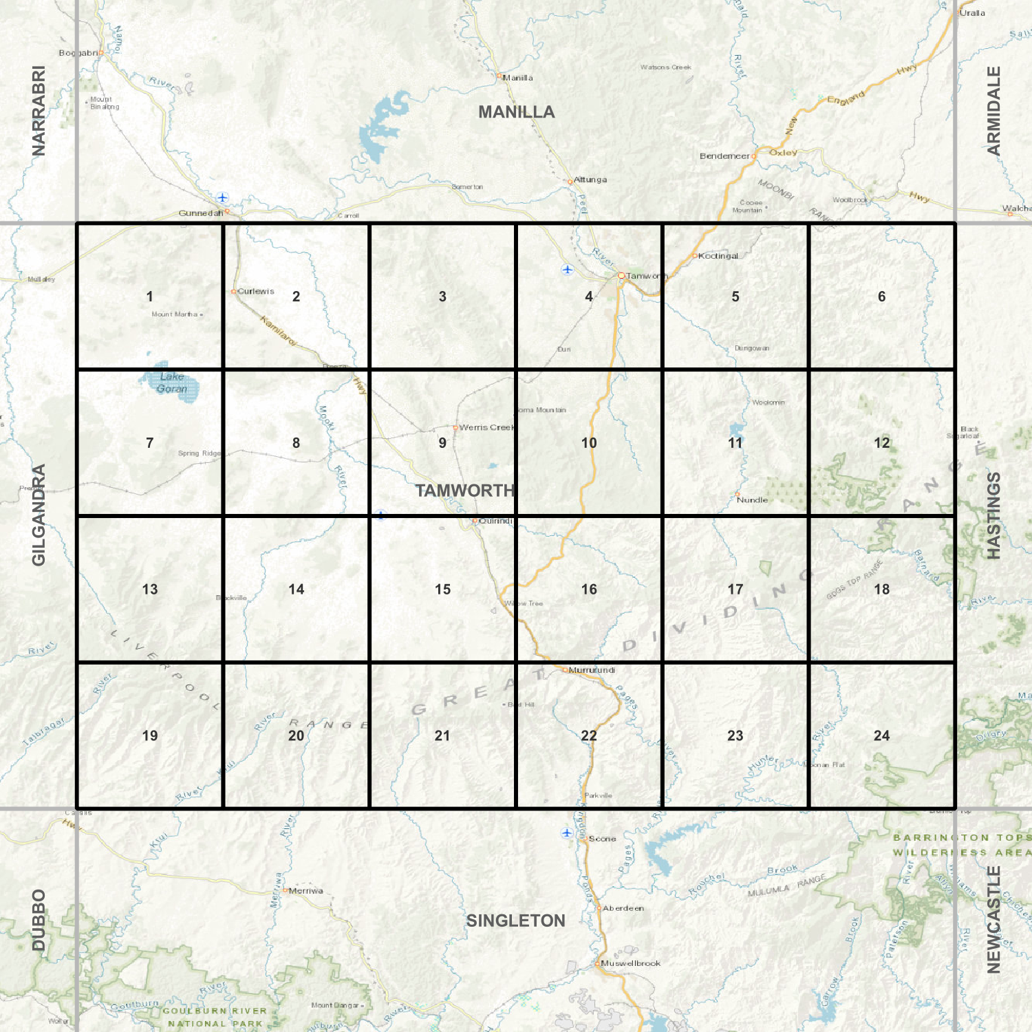 Tamworth NSW (H5613)