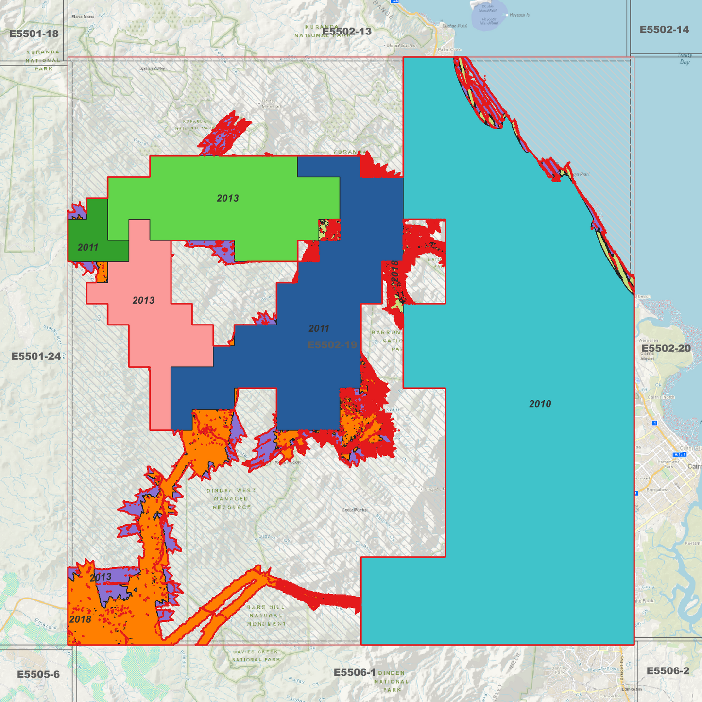 Barron 1m Digital Elevation Model (E5502-19)