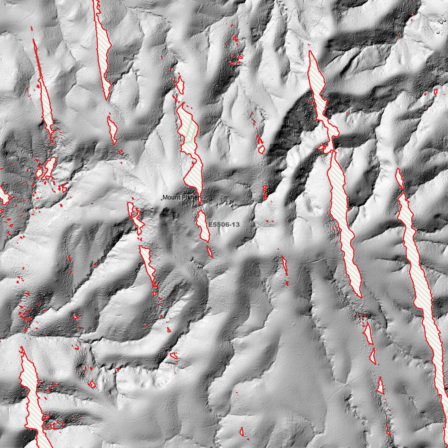 Millaa Millaa 1m Digital Elevation Model (E5506-13)