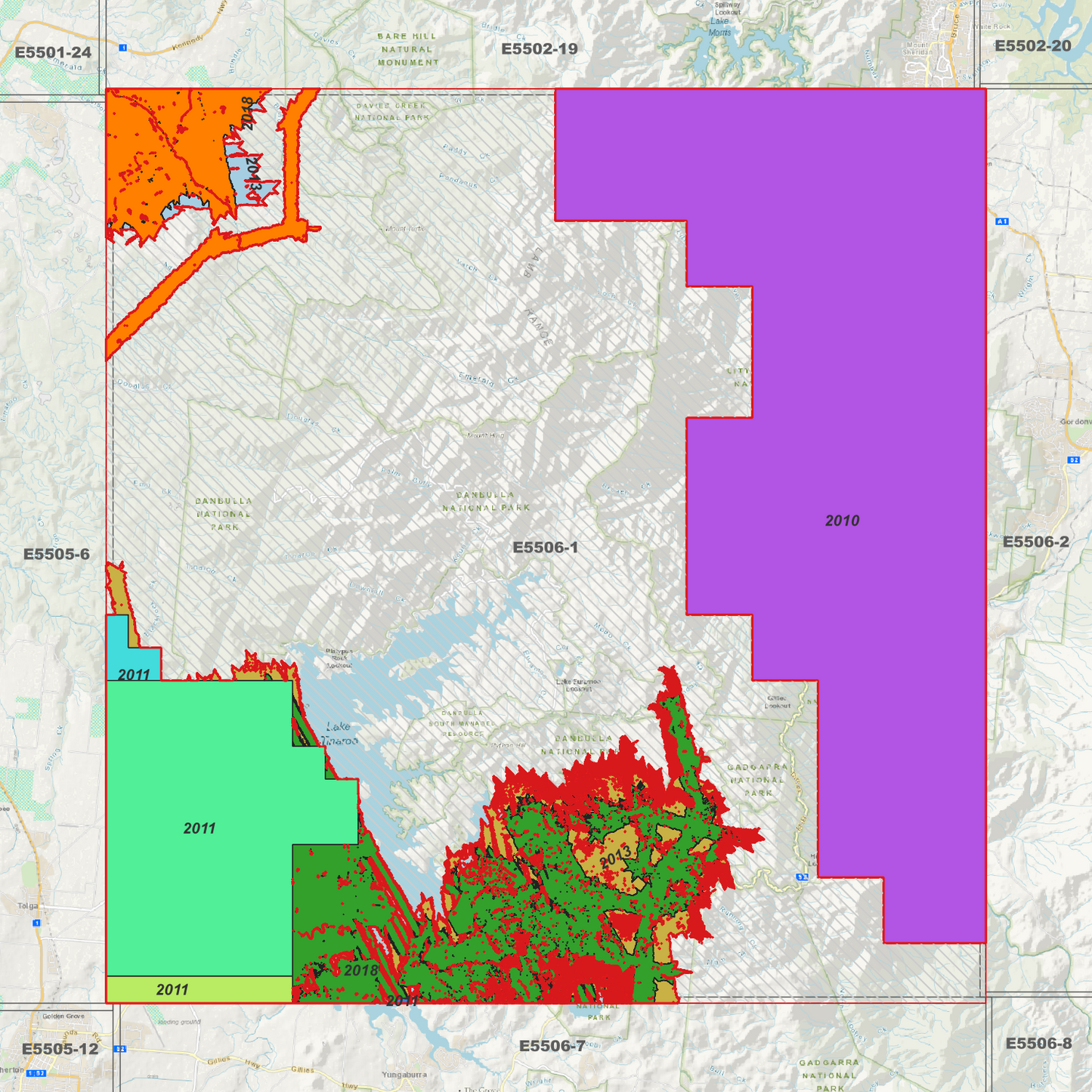 Mareeba 1m Digital Elevation Model (E5506-1)