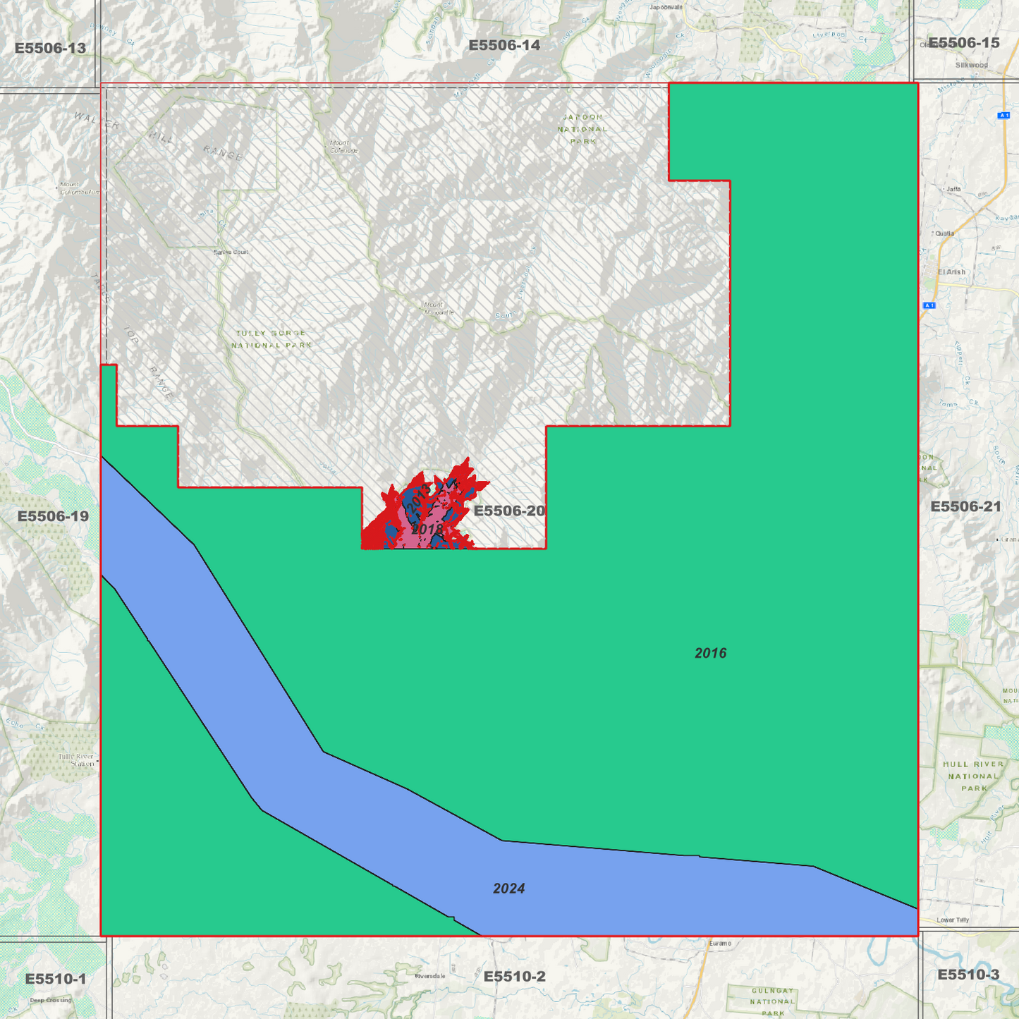 Tully 1m Digital Elevation Model (E5506-20)