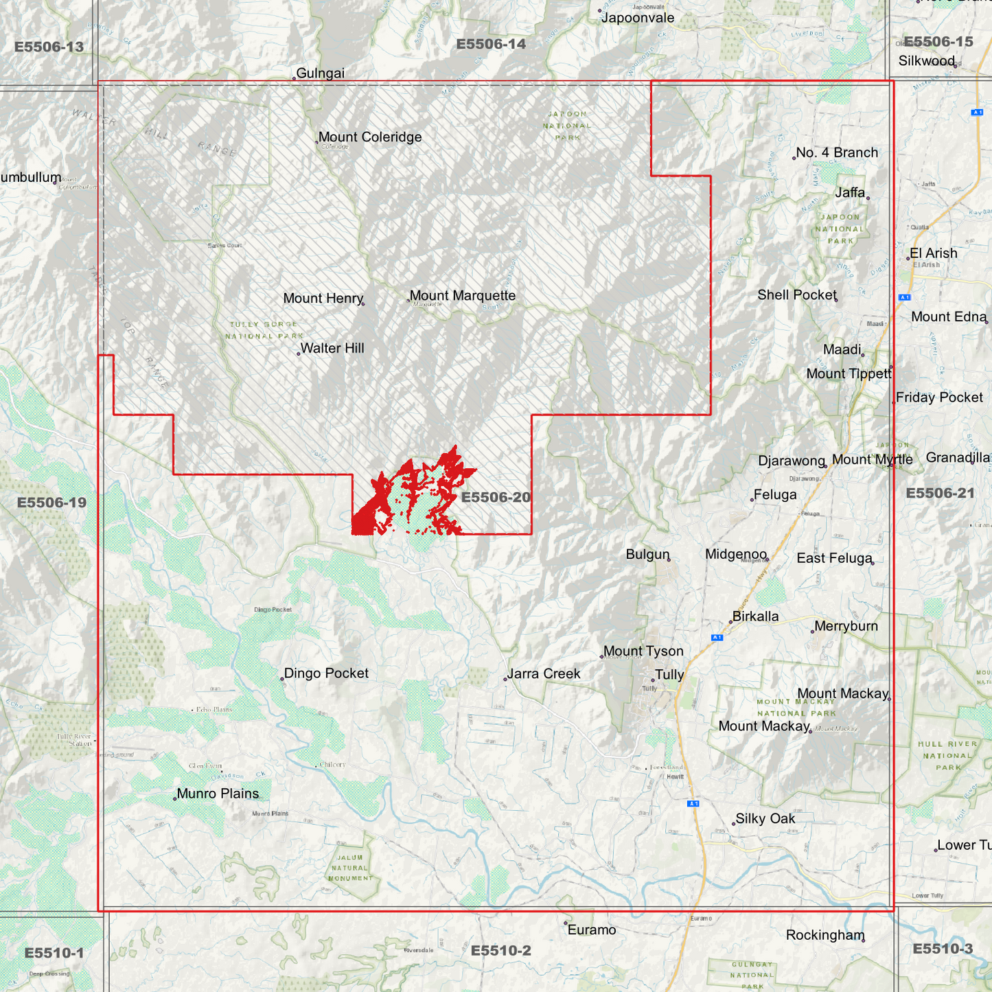 Tully 1m Digital Elevation Model (E5506-20)