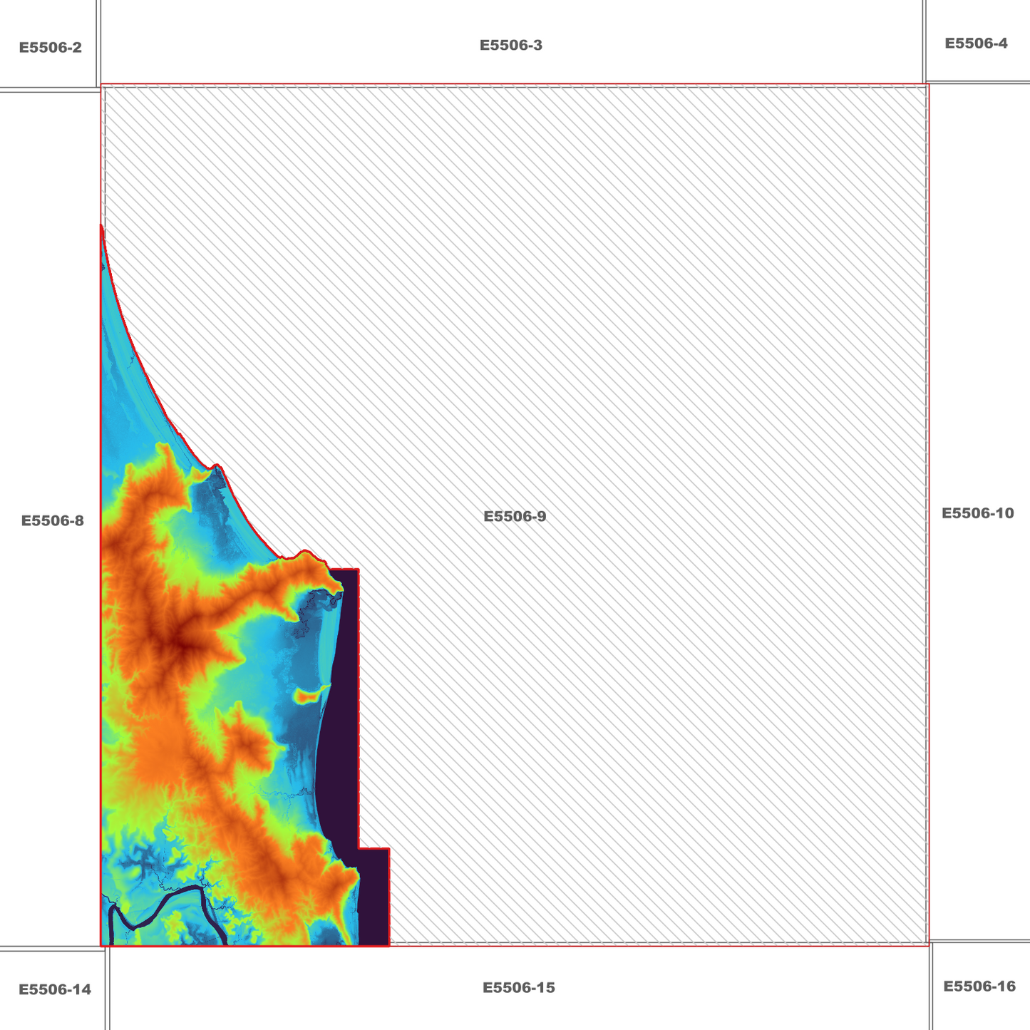 Wanjuru 1m Digital Elevation Model (E5506-9)