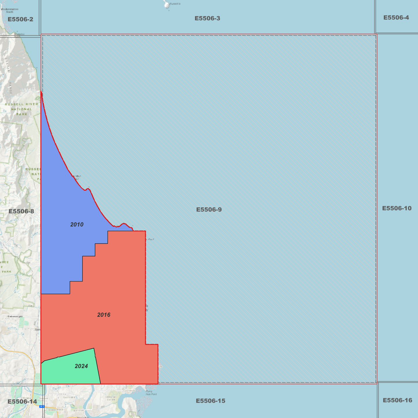 Wanjuru 1m Digital Elevation Model (E5506-9)