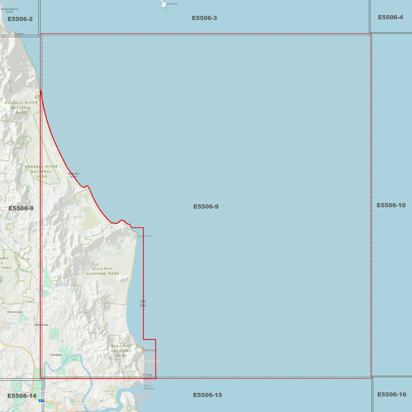 Wanjuru 1m Digital Elevation Model (E5506-9)