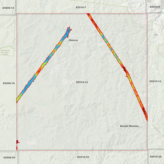 Boulder Mountain 1m Digital Elevation Model (E5510-13)