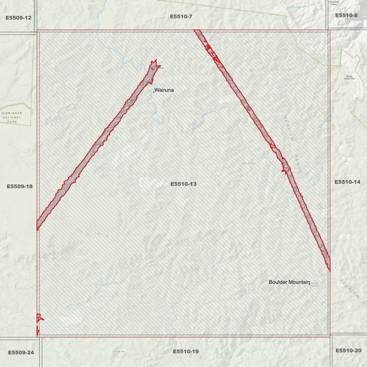 Boulder Mountain 1m Digital Elevation Model (E5510-13)