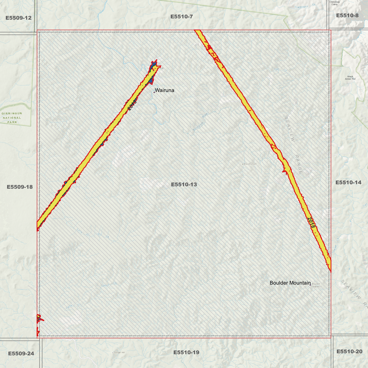 Boulder Mountain 1m Digital Elevation Model (E5510-13)