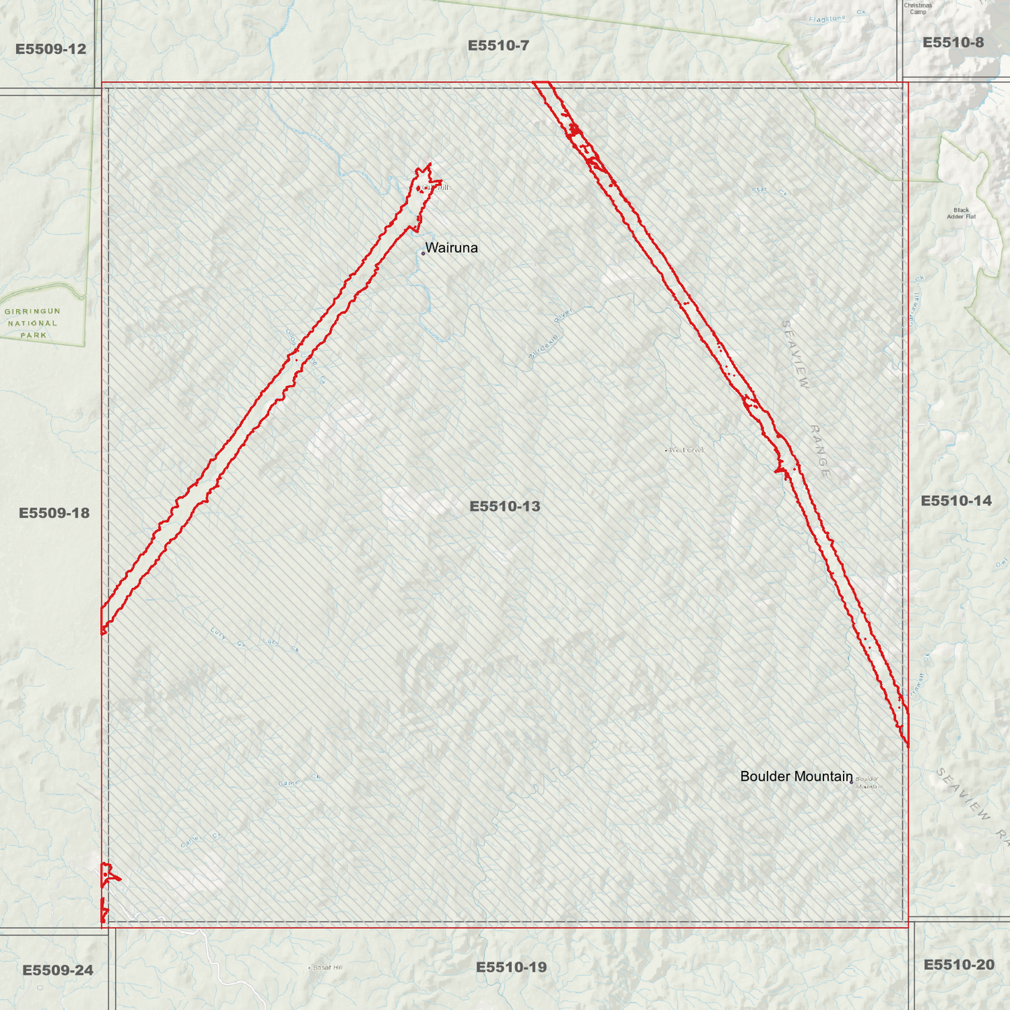 Boulder Mountain 1m Digital Elevation Model (E5510-13)
