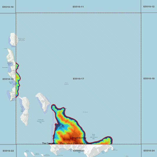 Palm Island North 1m Digital Elevation Model (E5510-17)