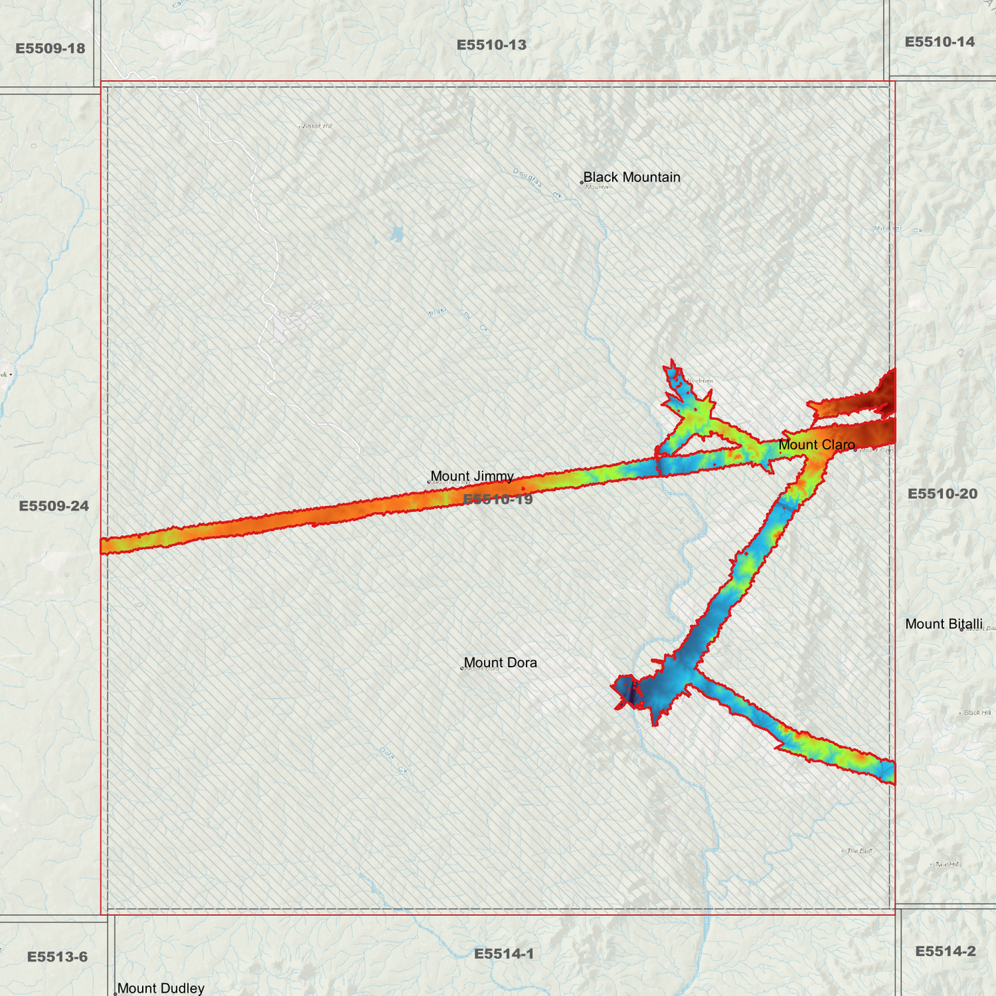 Mount Dora 1m Digital Elevation Model (E5510-19)