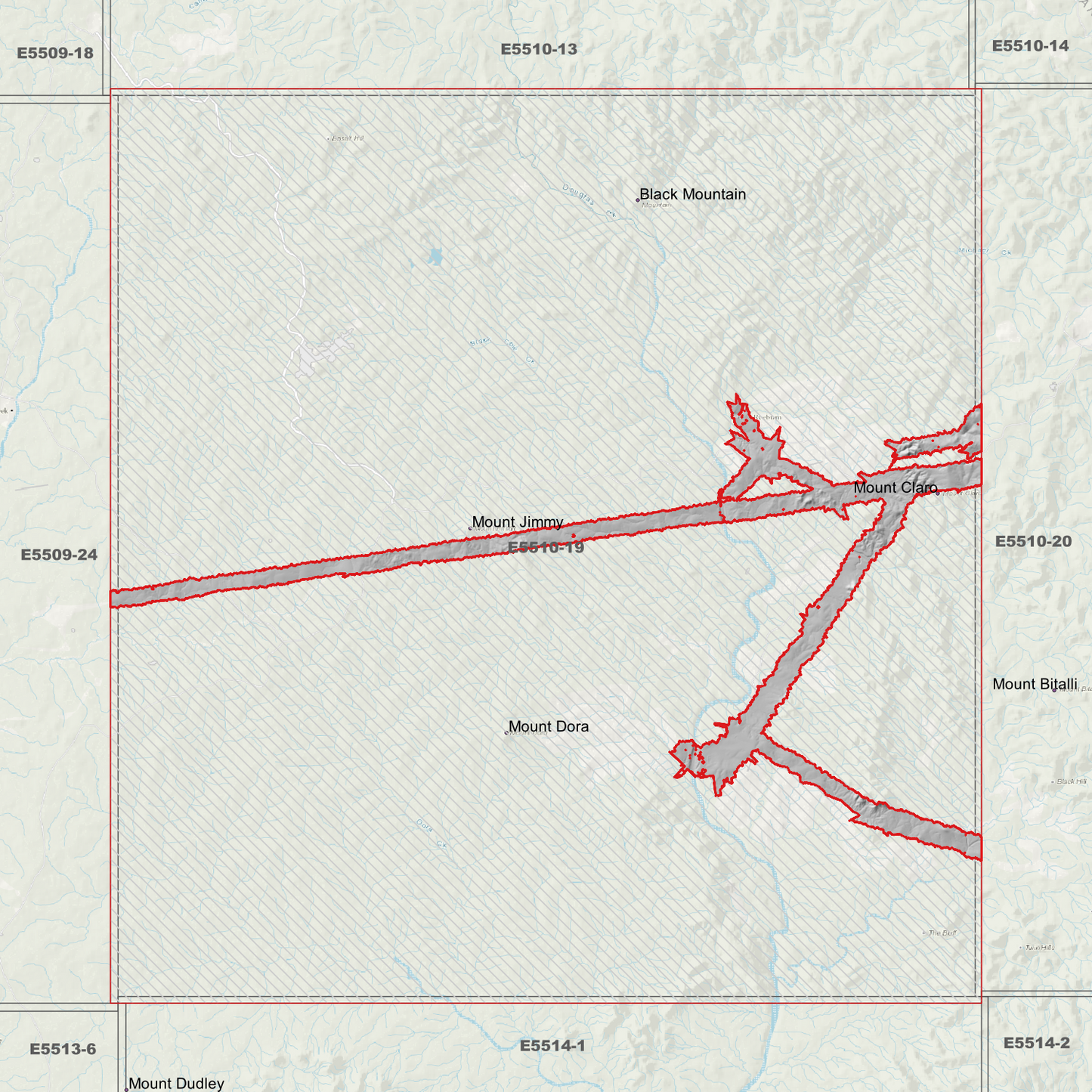 Mount Dora 1m Digital Elevation Model (E5510-19)