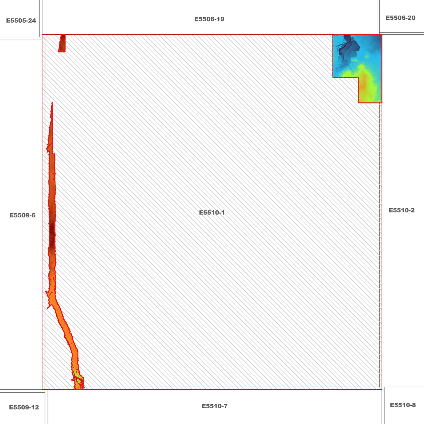 Kirrama 1m Digital Elevation Model (E5510-1)