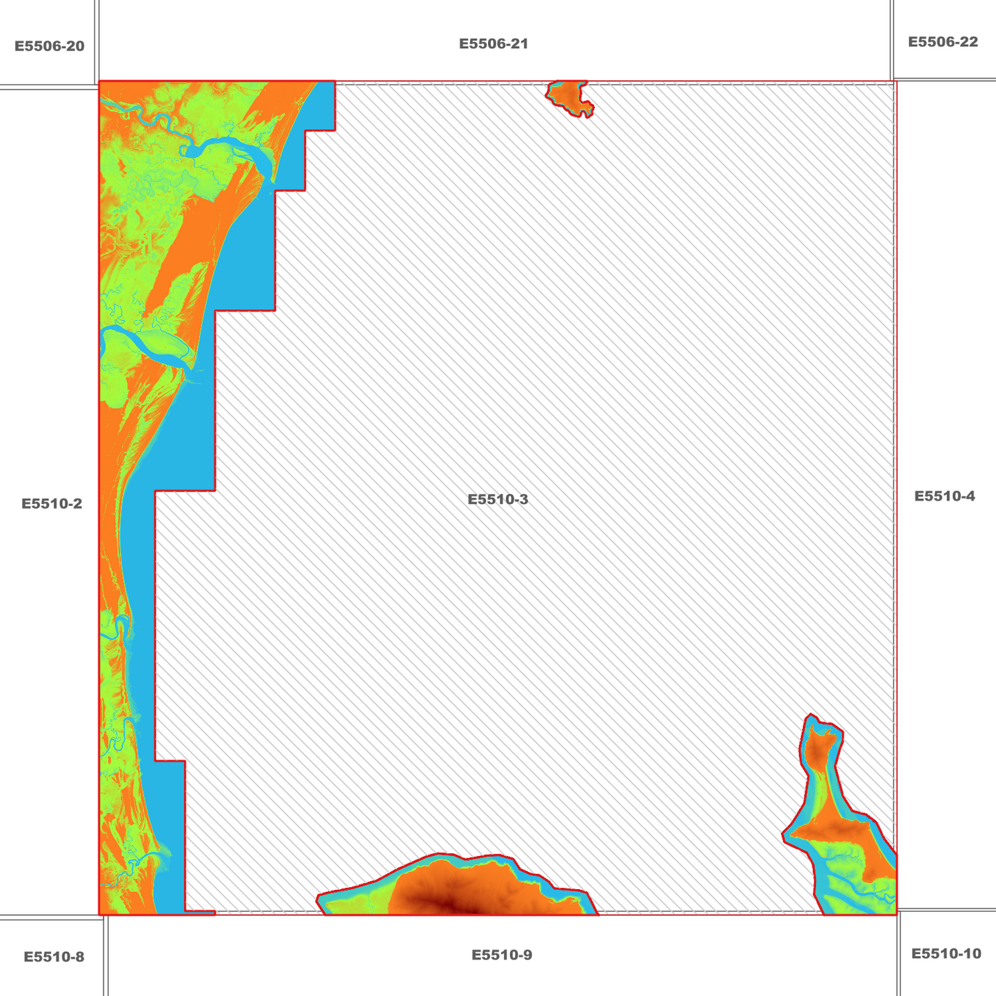 Tully Heads 1m Digital Elevation Model (E5510-3)