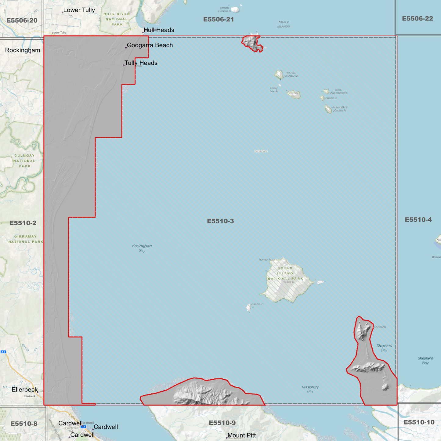 Tully Heads 1m Digital Elevation Model (E5510-3)