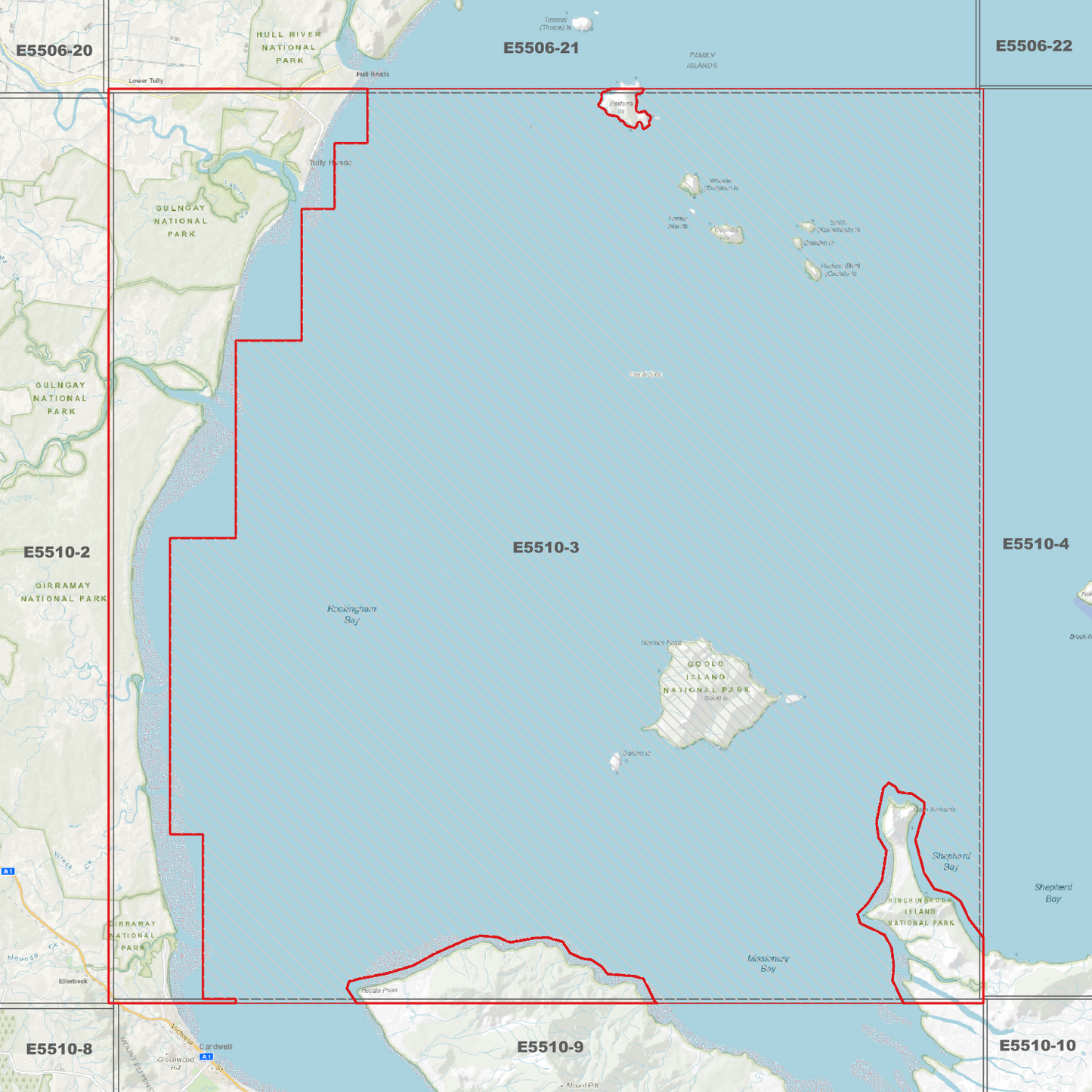 Tully Heads 1m Digital Elevation Model (E5510-3)
