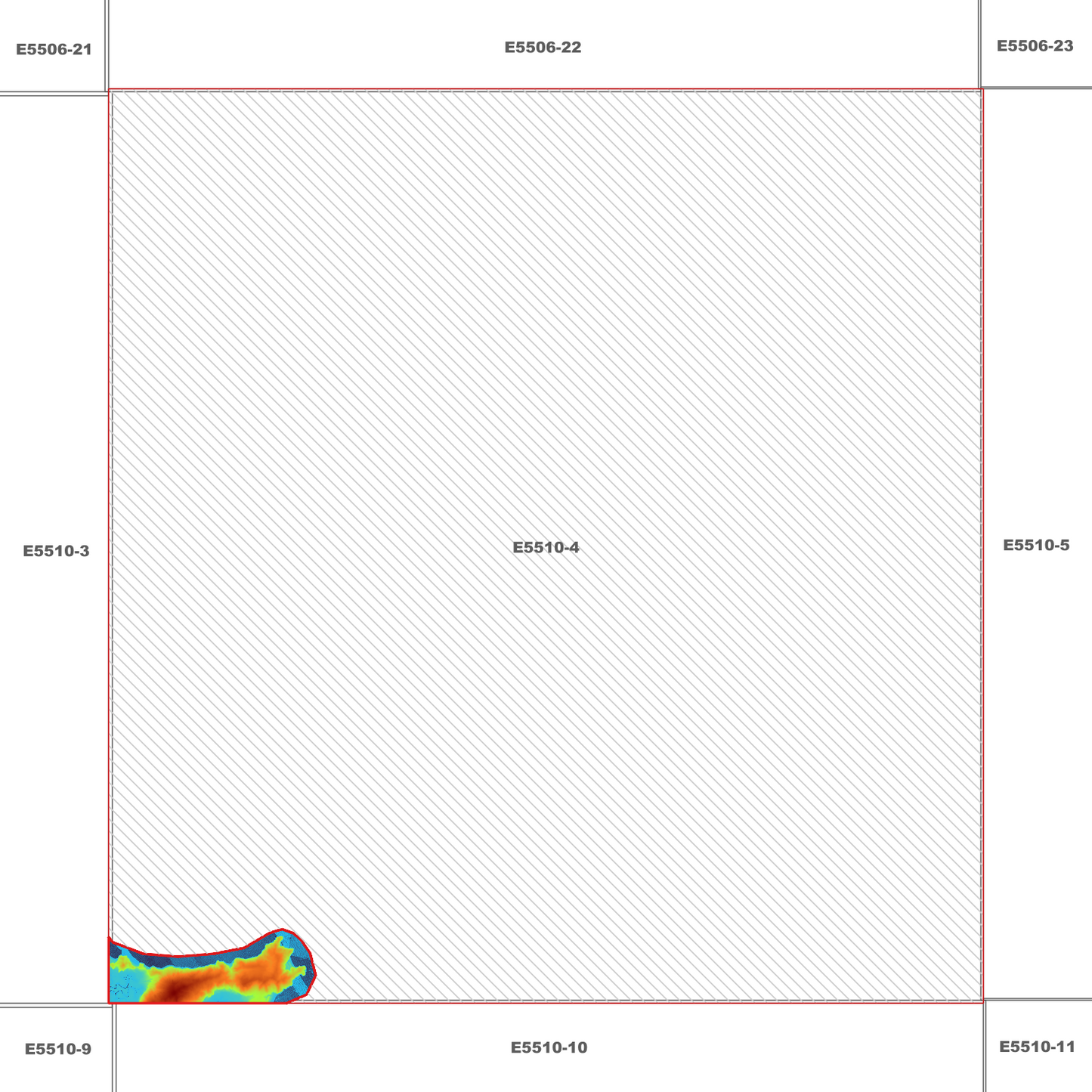 Cape Sandwich 1m Digital Elevation Model (E5510-4)