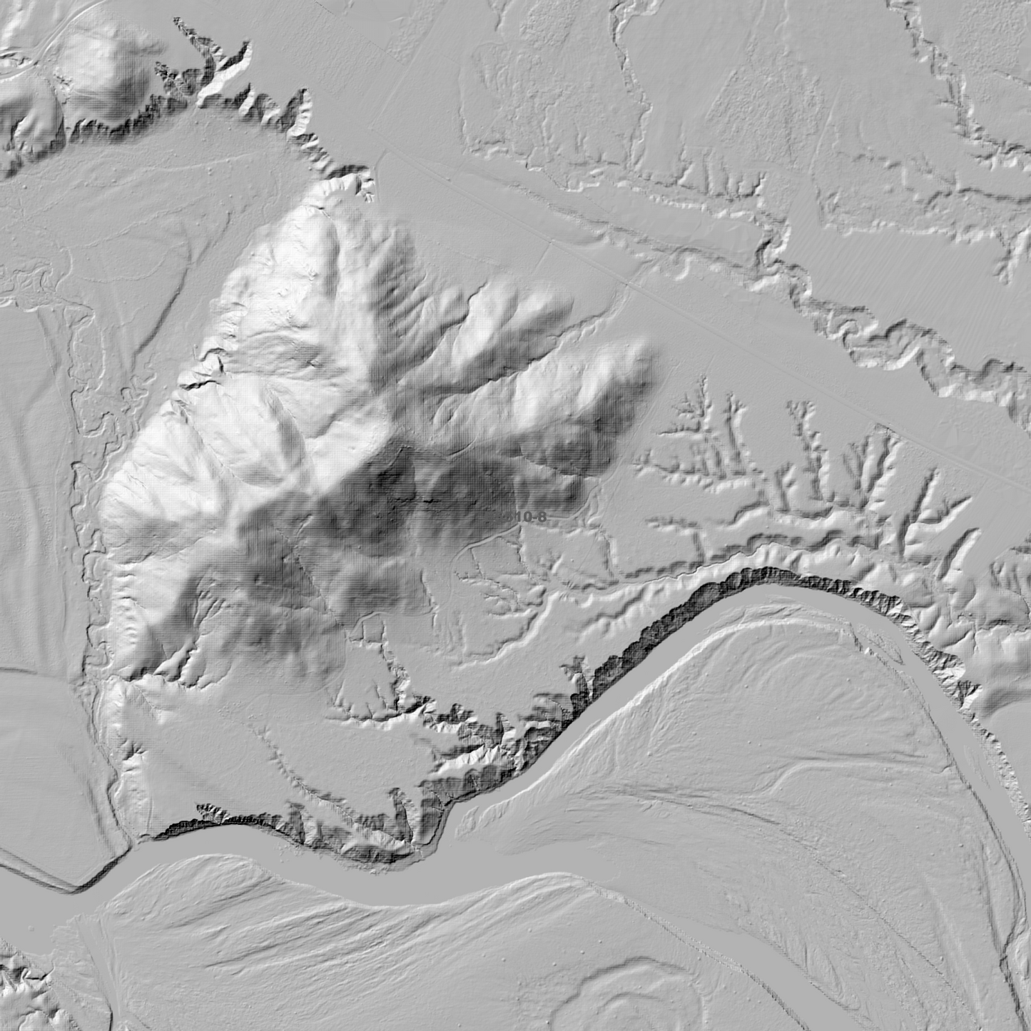 Abergowrie 1m Digital Elevation Model (E5510-8)