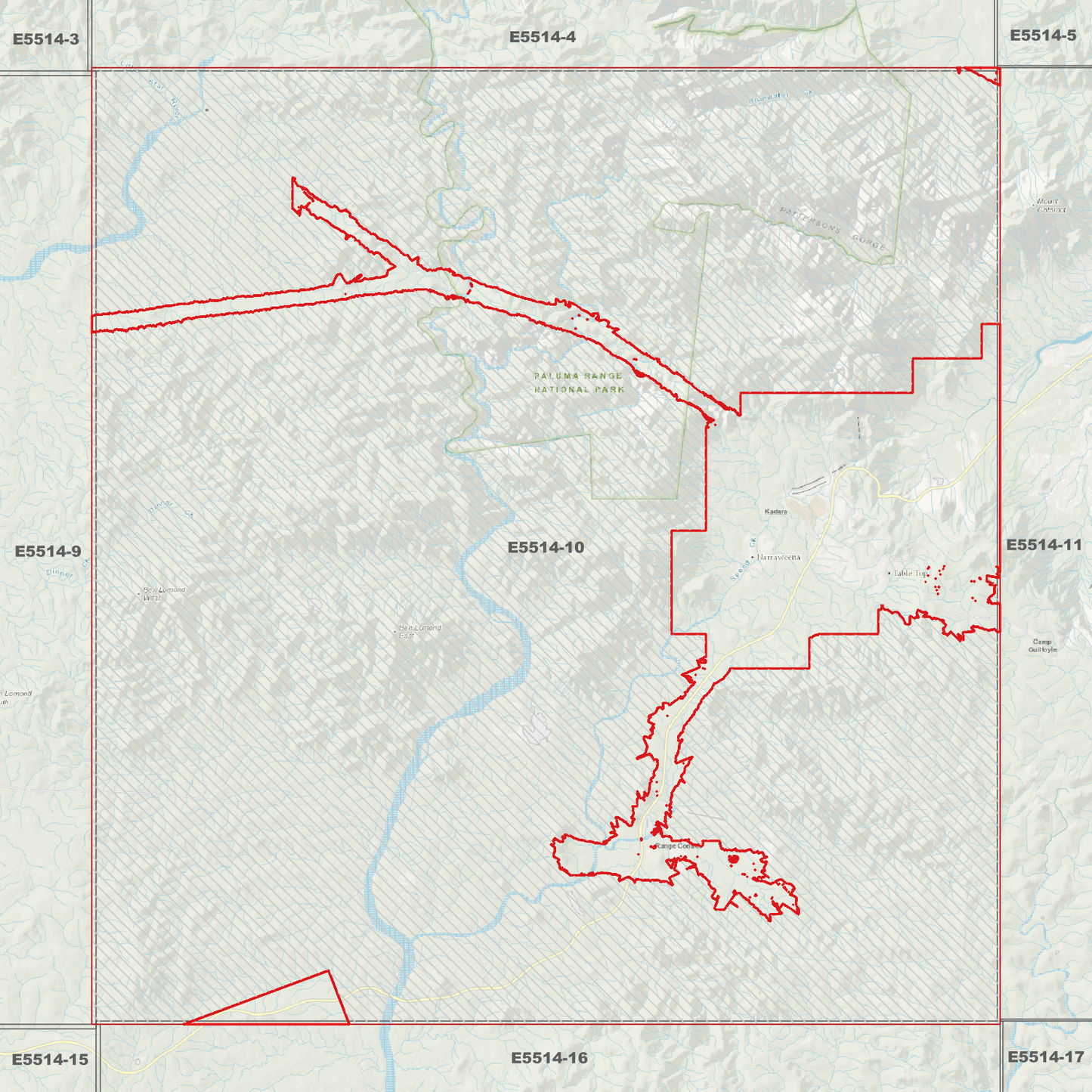 Narraweena 1m Digital Elevation Model (E5514-10)