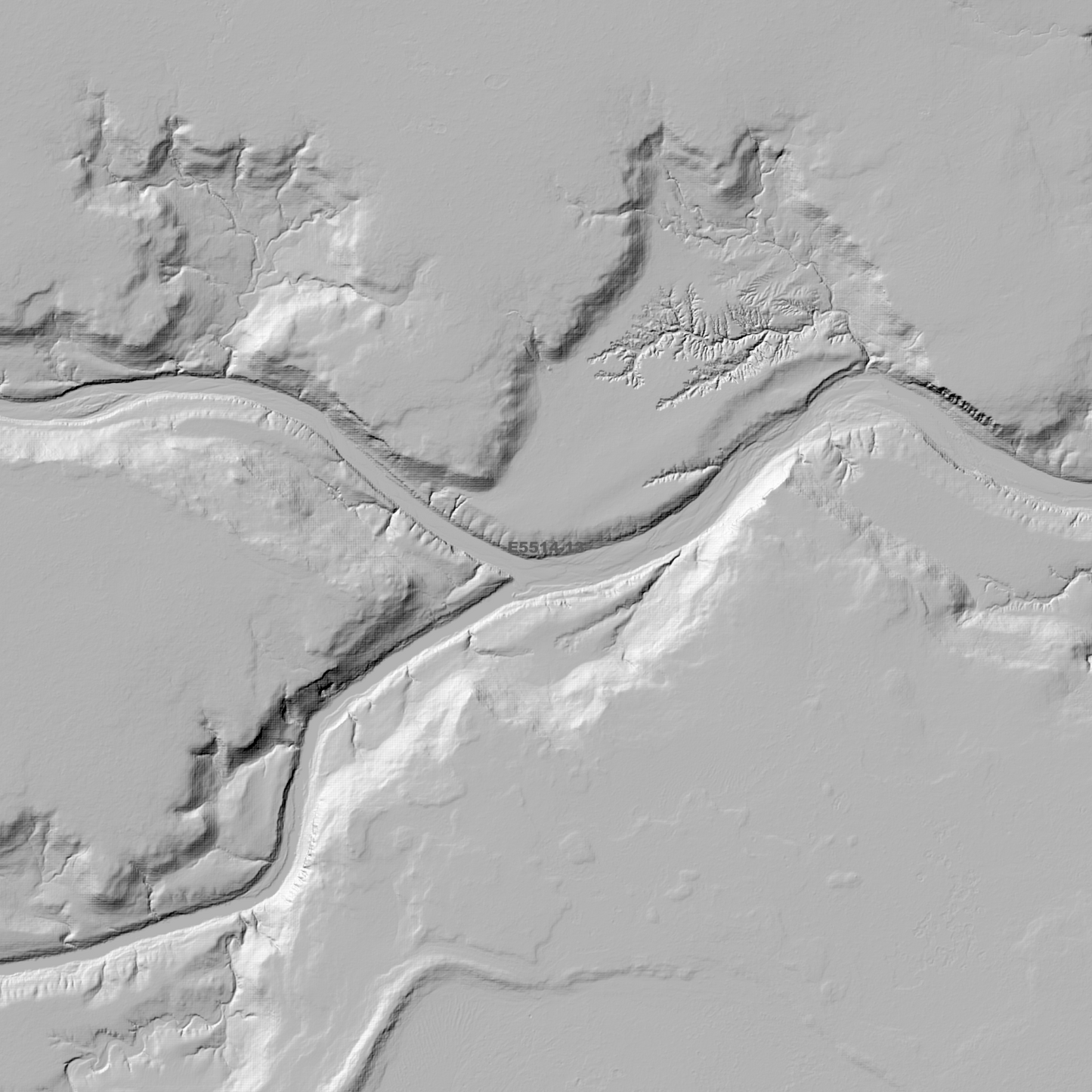 Allensleigh 1m Digital Elevation Model (E5514-13)