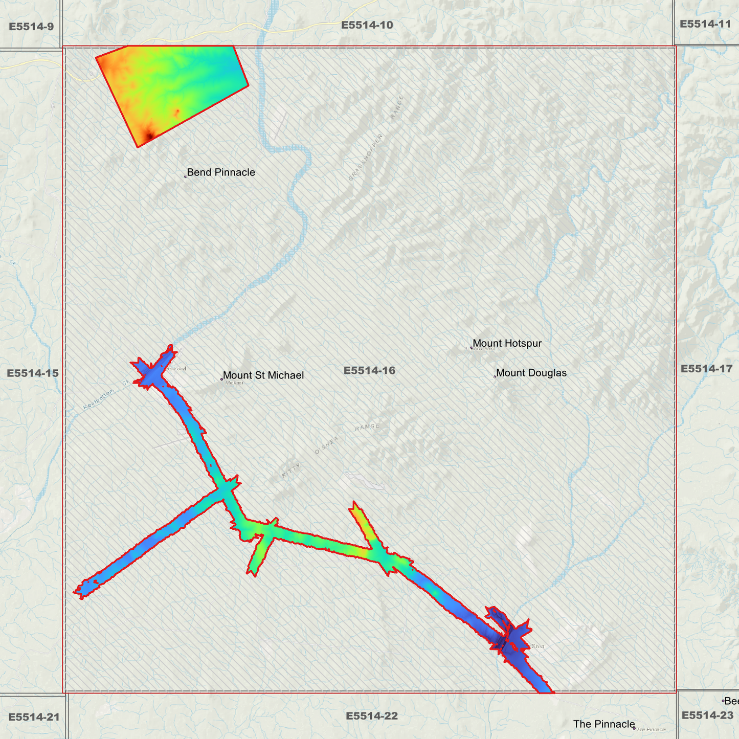Kitty Oshea 1m Digital Elevation Model (E5514-16)