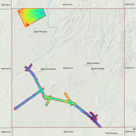 Kitty Oshea 1m Digital Elevation Model (E5514-16)