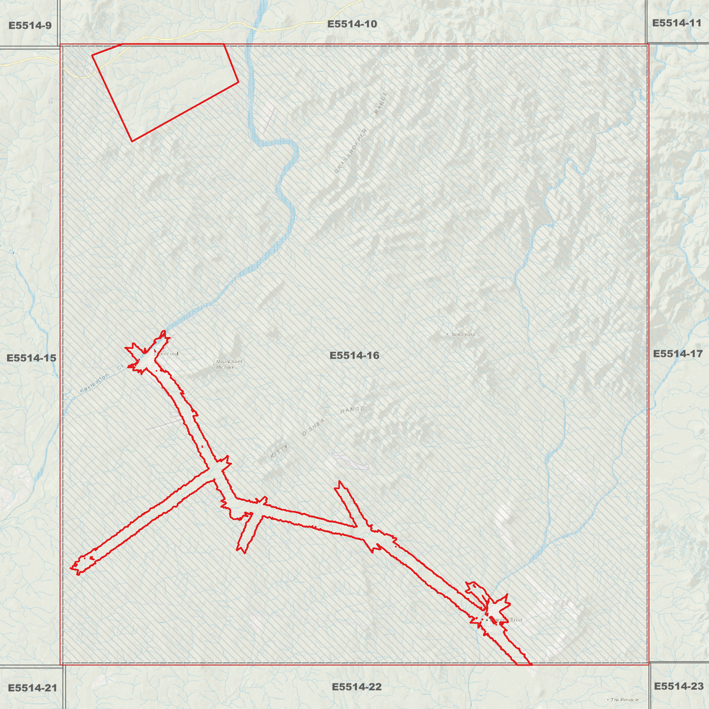 Kitty Oshea 1m Digital Elevation Model (E5514-16)