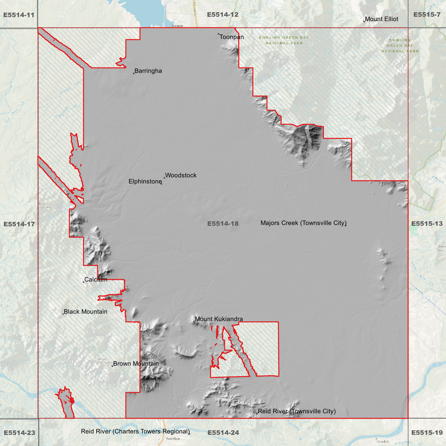 Woodstock 1m Digital Elevation Model (E5514-18)