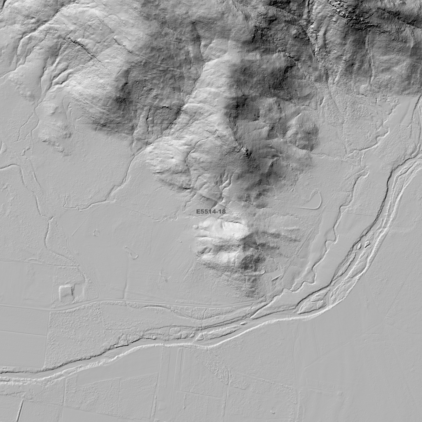 Woodstock 1m Digital Elevation Model (E5514-18)