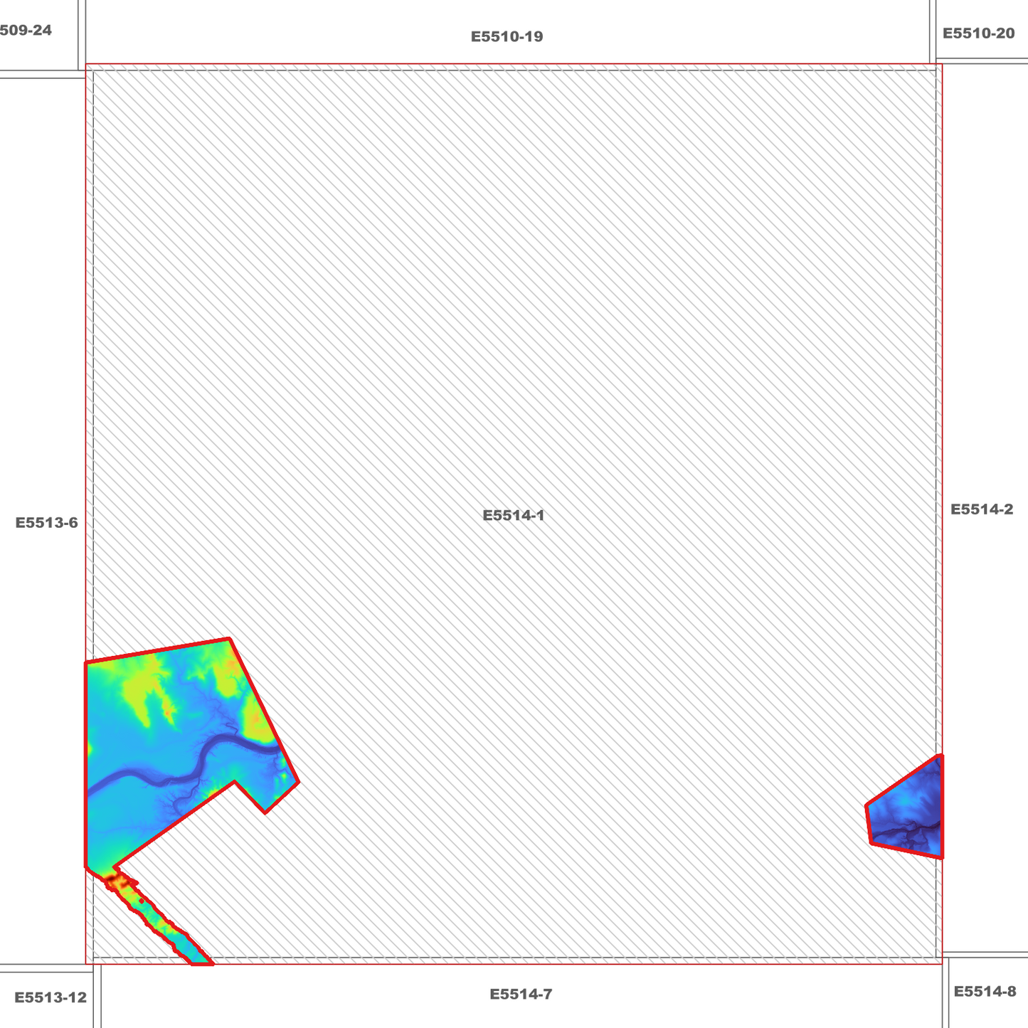 Mount FullStop 1m Digital Elevation Model (E5514-1)
