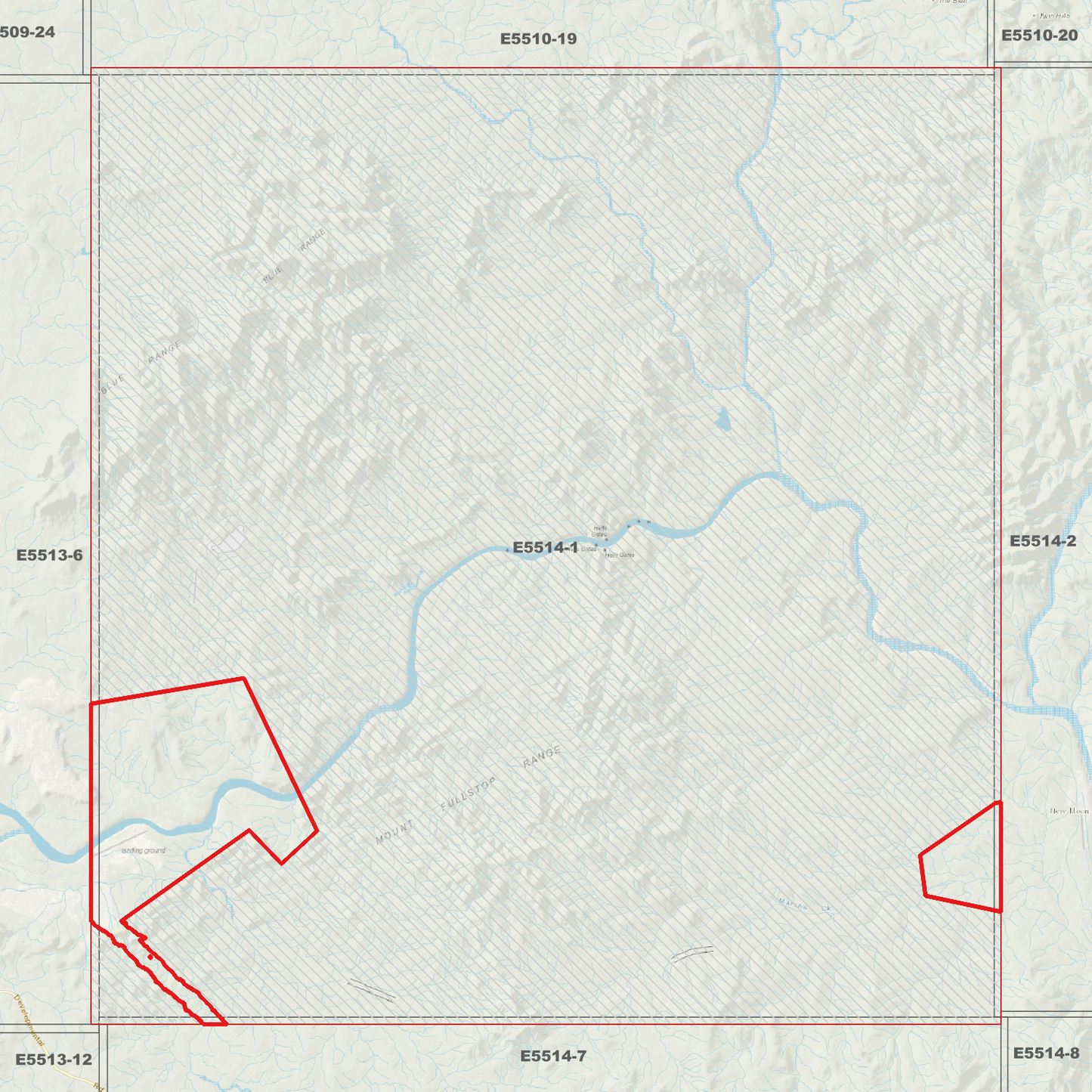 Mount FullStop 1m Digital Elevation Model (E5514-1)
