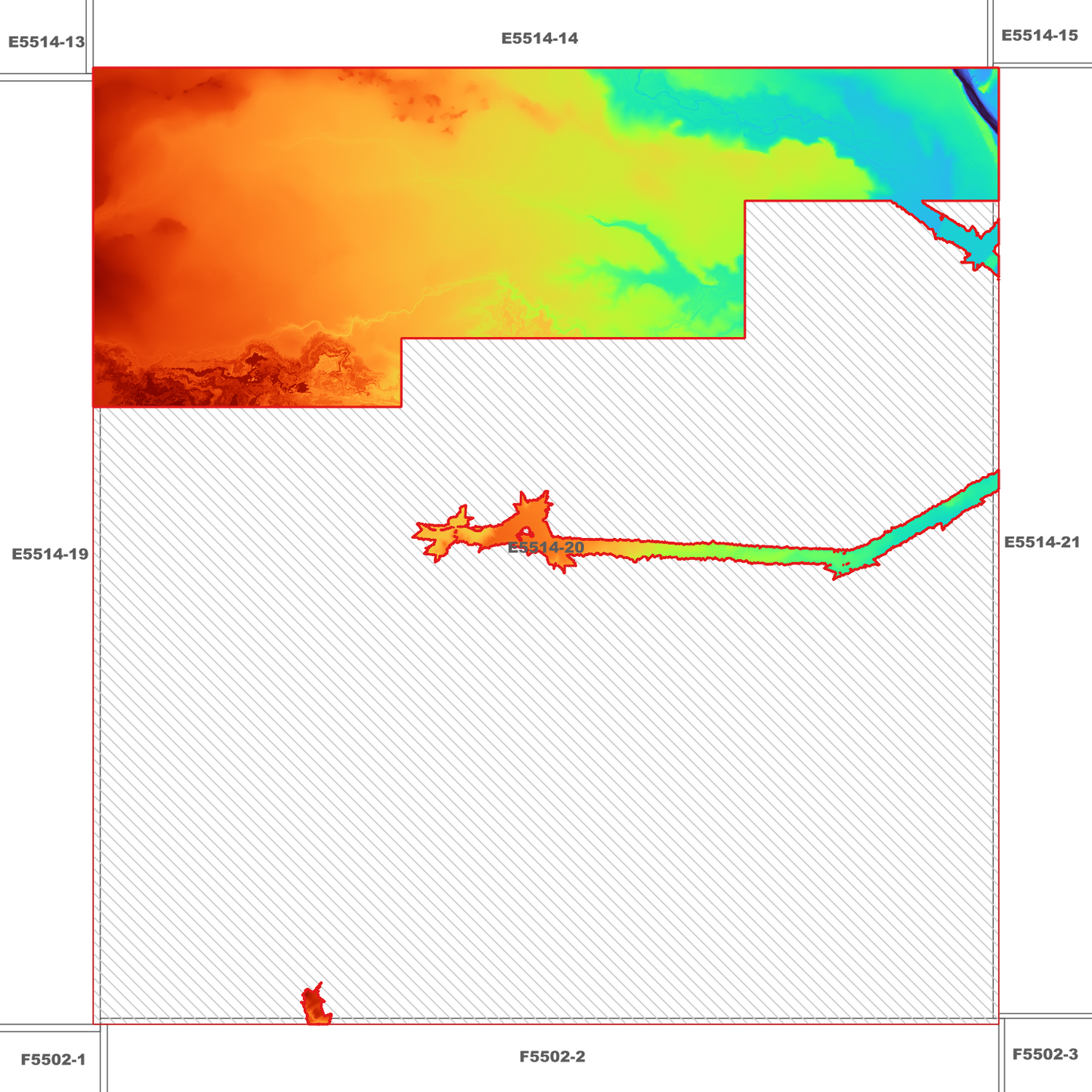 Reeves Lake 1m Digital Elevation Model (E5514-20)