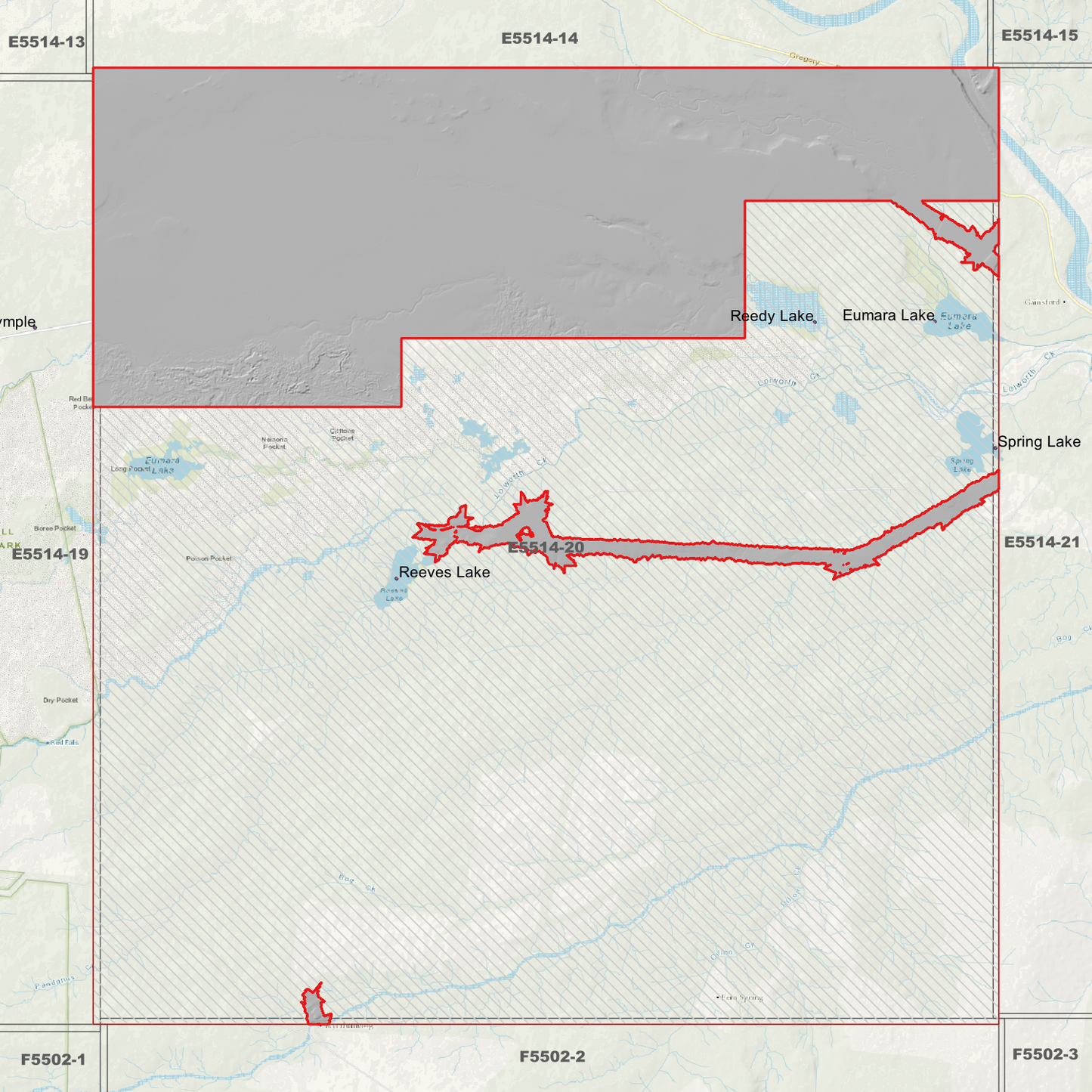 Reeves Lake 1m Digital Elevation Model (E5514-20)