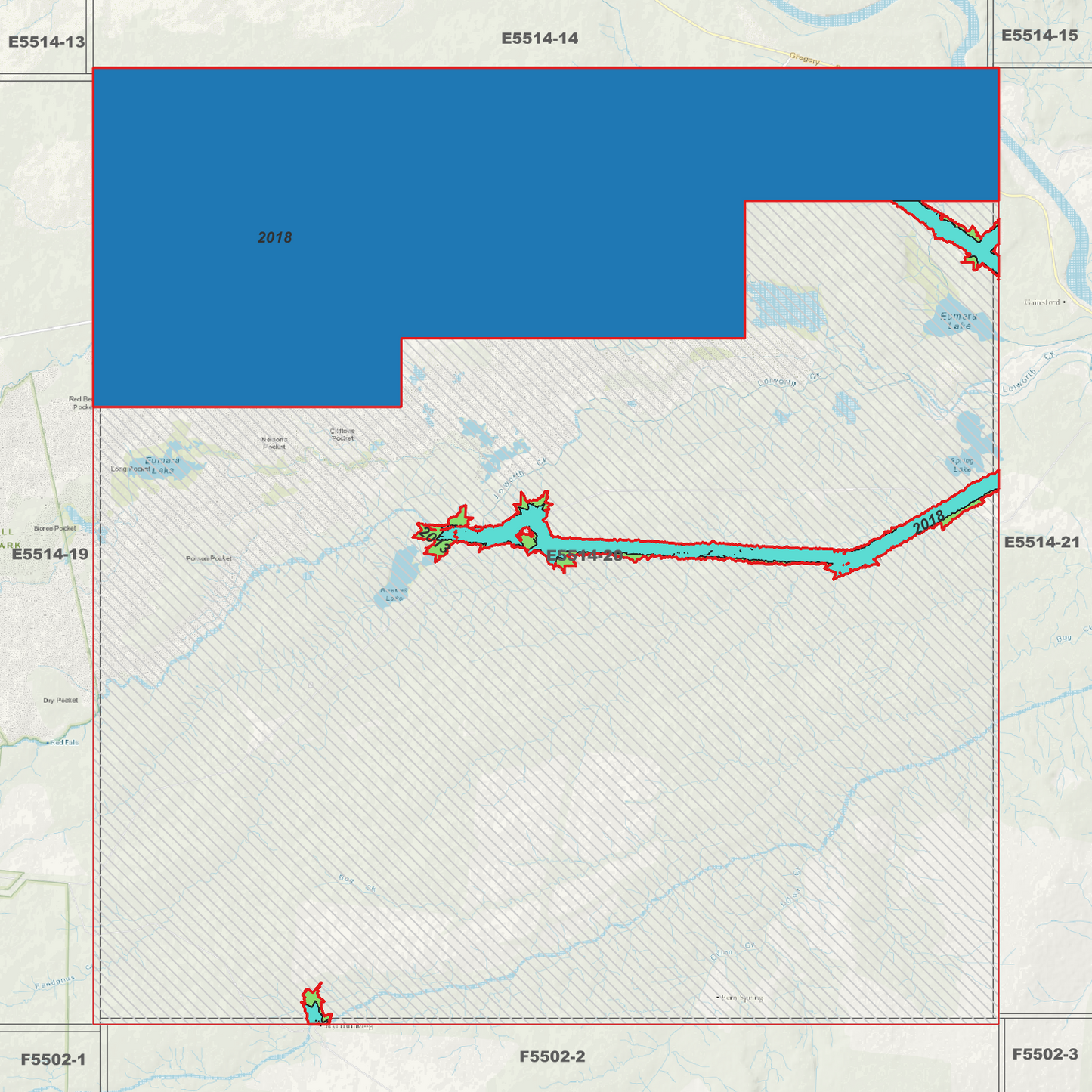 Reeves Lake 1m Digital Elevation Model (E5514-20)