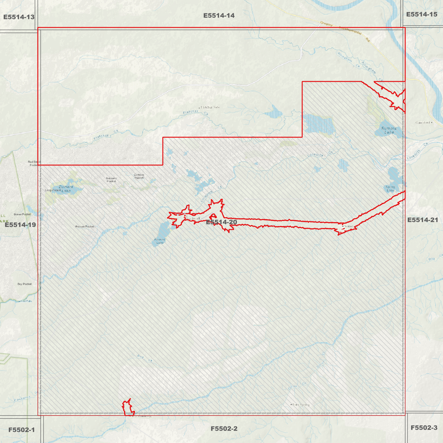 Reeves Lake 1m Digital Elevation Model (E5514-20)