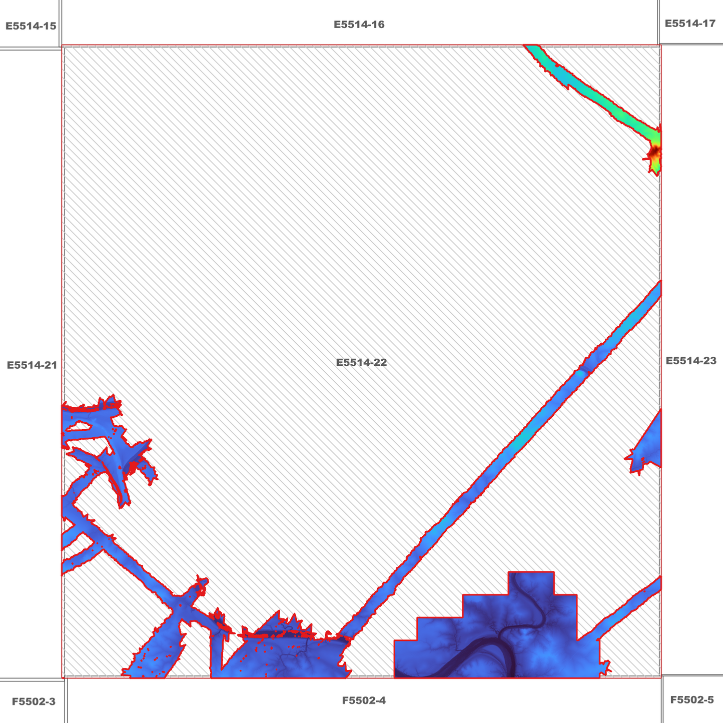 Pigeon Box 1m Digital Elevation Model (E5514-22)