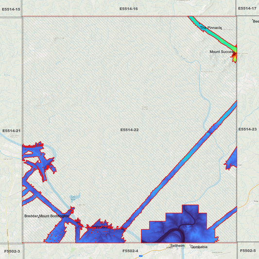 Pigeon Box 1m Digital Elevation Model (E5514-22)