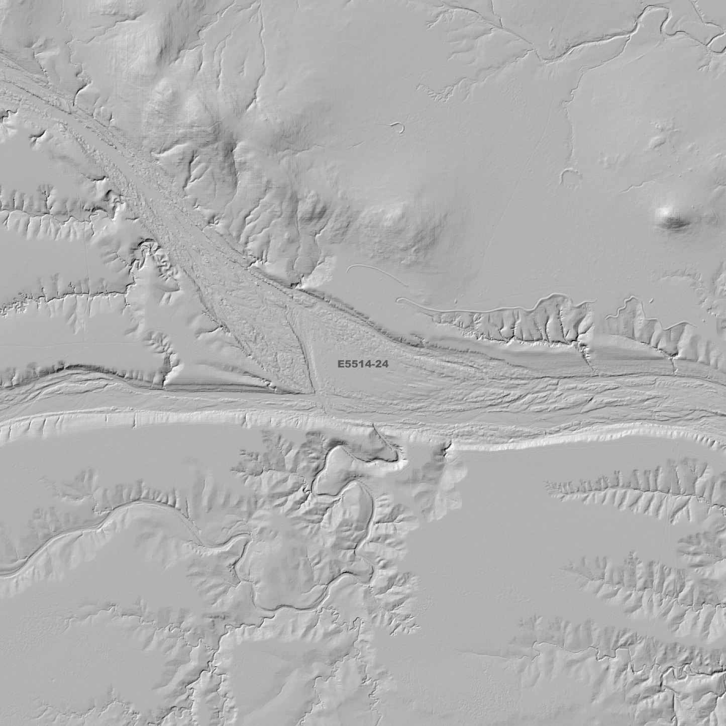 Mount Norman 1m Digital Elevation Model (E5514-24)