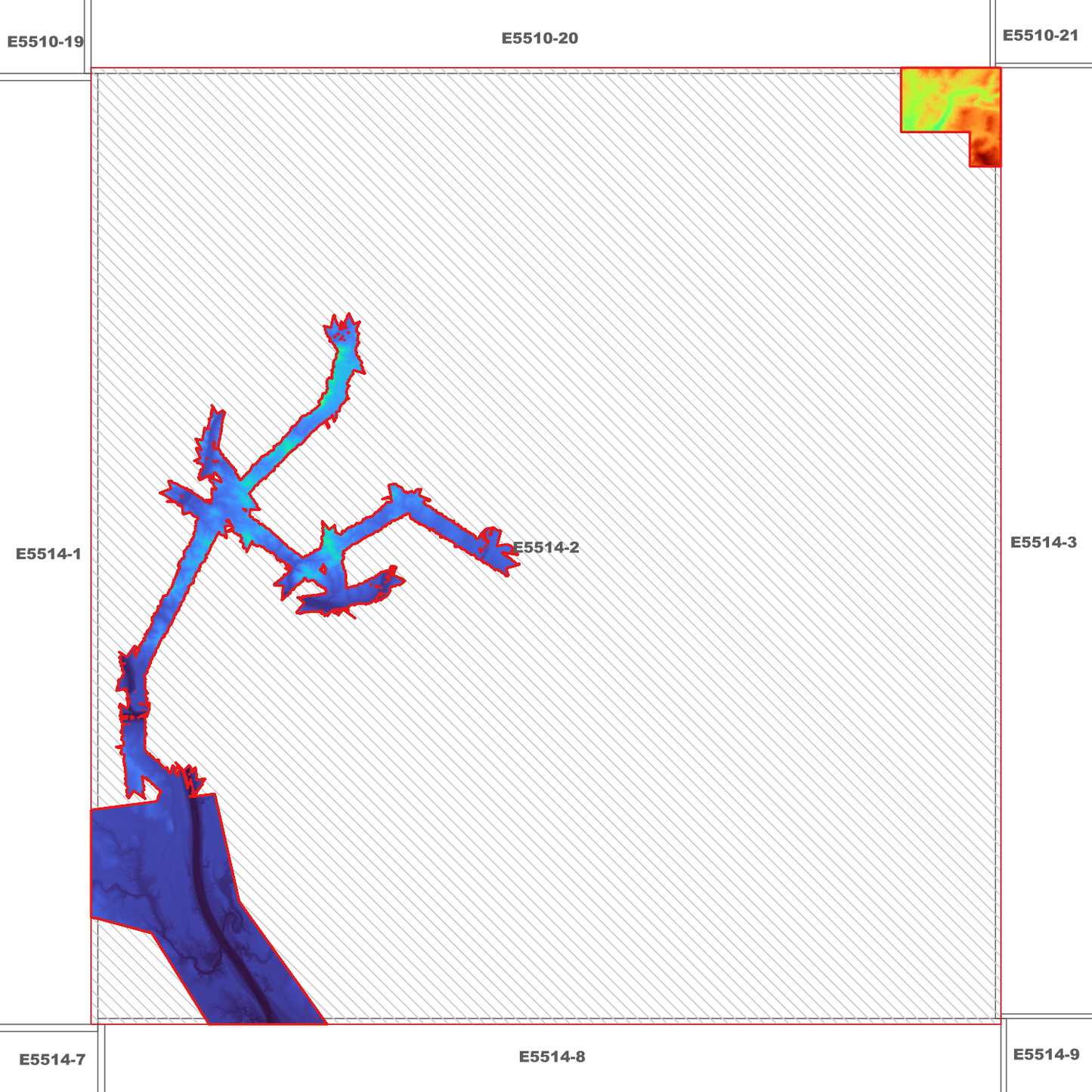 Ewan 1m Digital Elevation Model (E5514-2)
