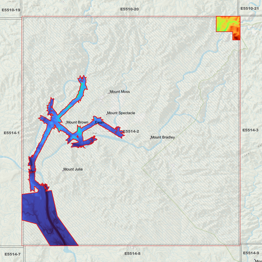Ewan 1m Digital Elevation Model (E5514-2)