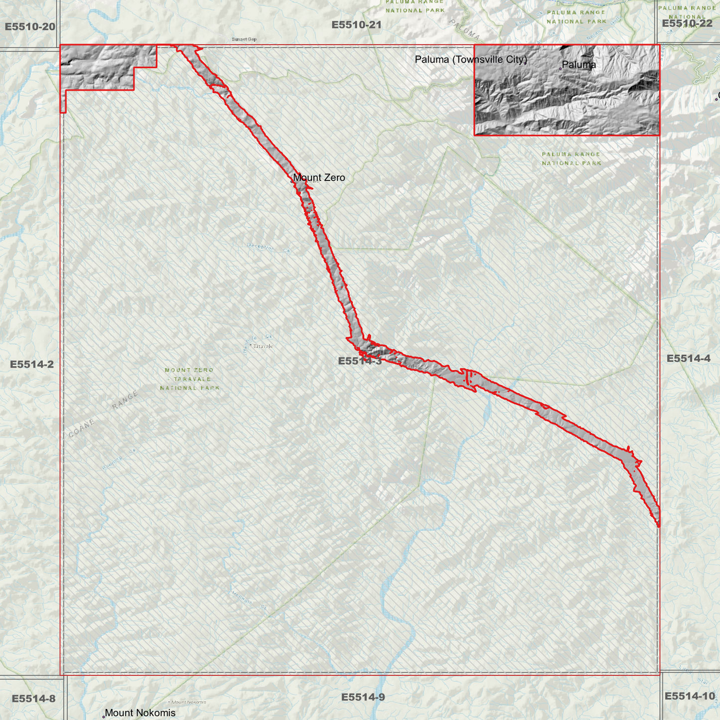 Paluma 1m Digital Elevation Model (E5514-3)